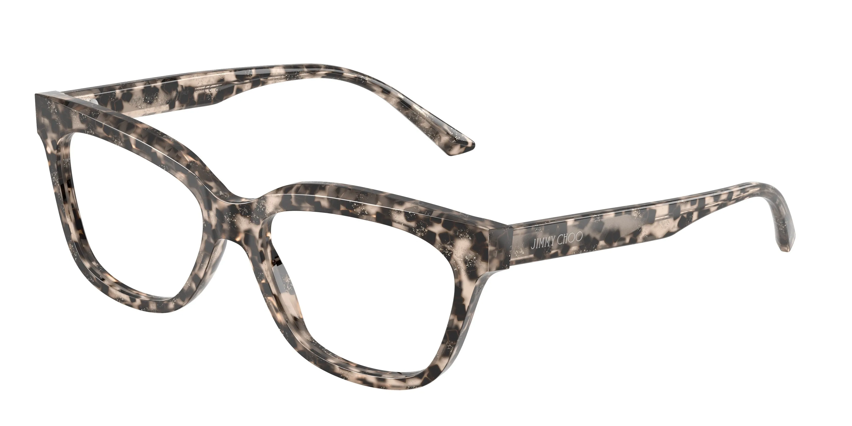 Jimmy Choo JC3072 5115 Montature da vista Acetato Grigio Trasparente Pillow Normale - immagine 1
