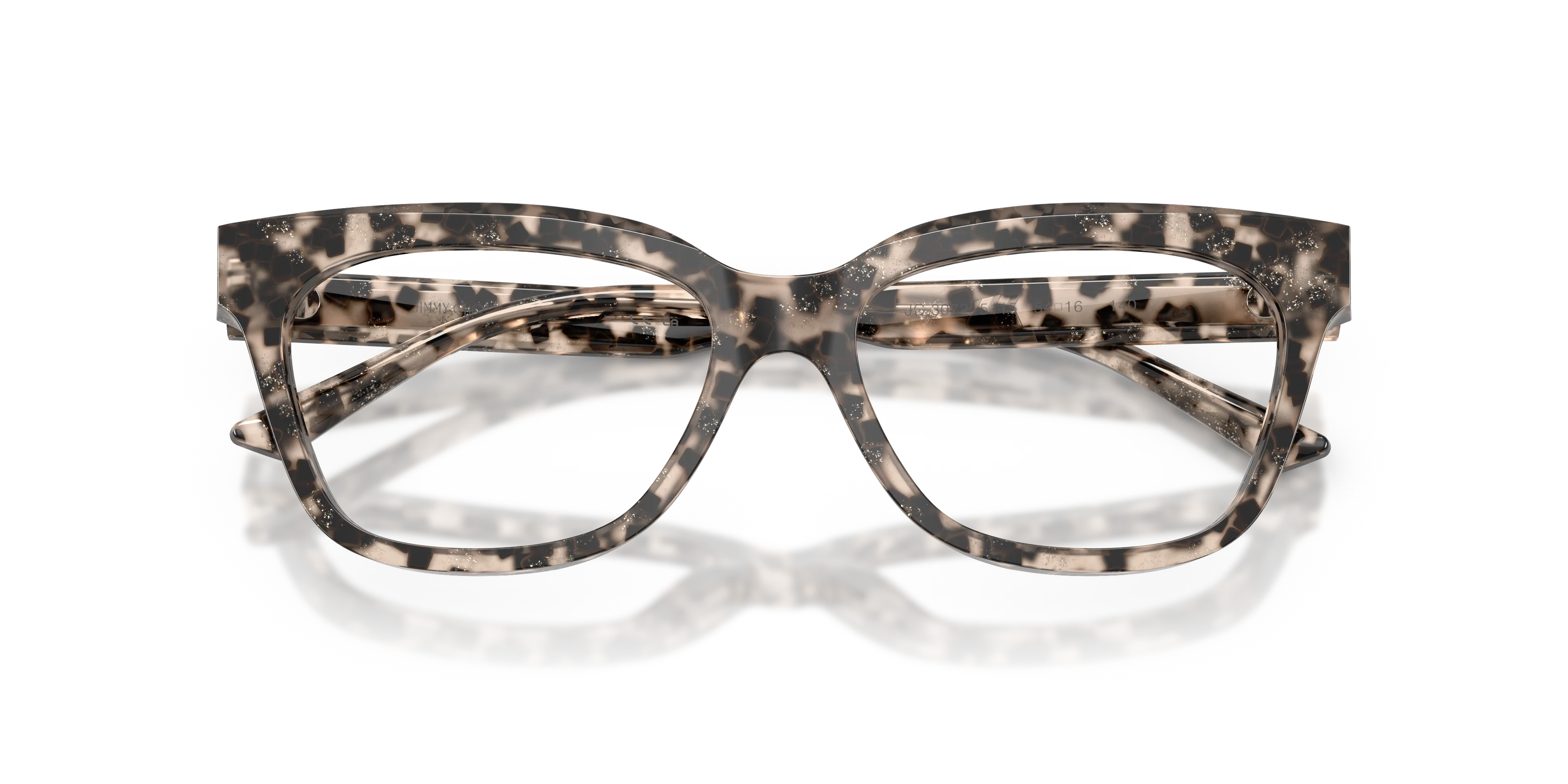 Jimmy Choo JC3072 5115 Montature da vista Acetato Grigio Trasparente Pillow Normale - immagine 2