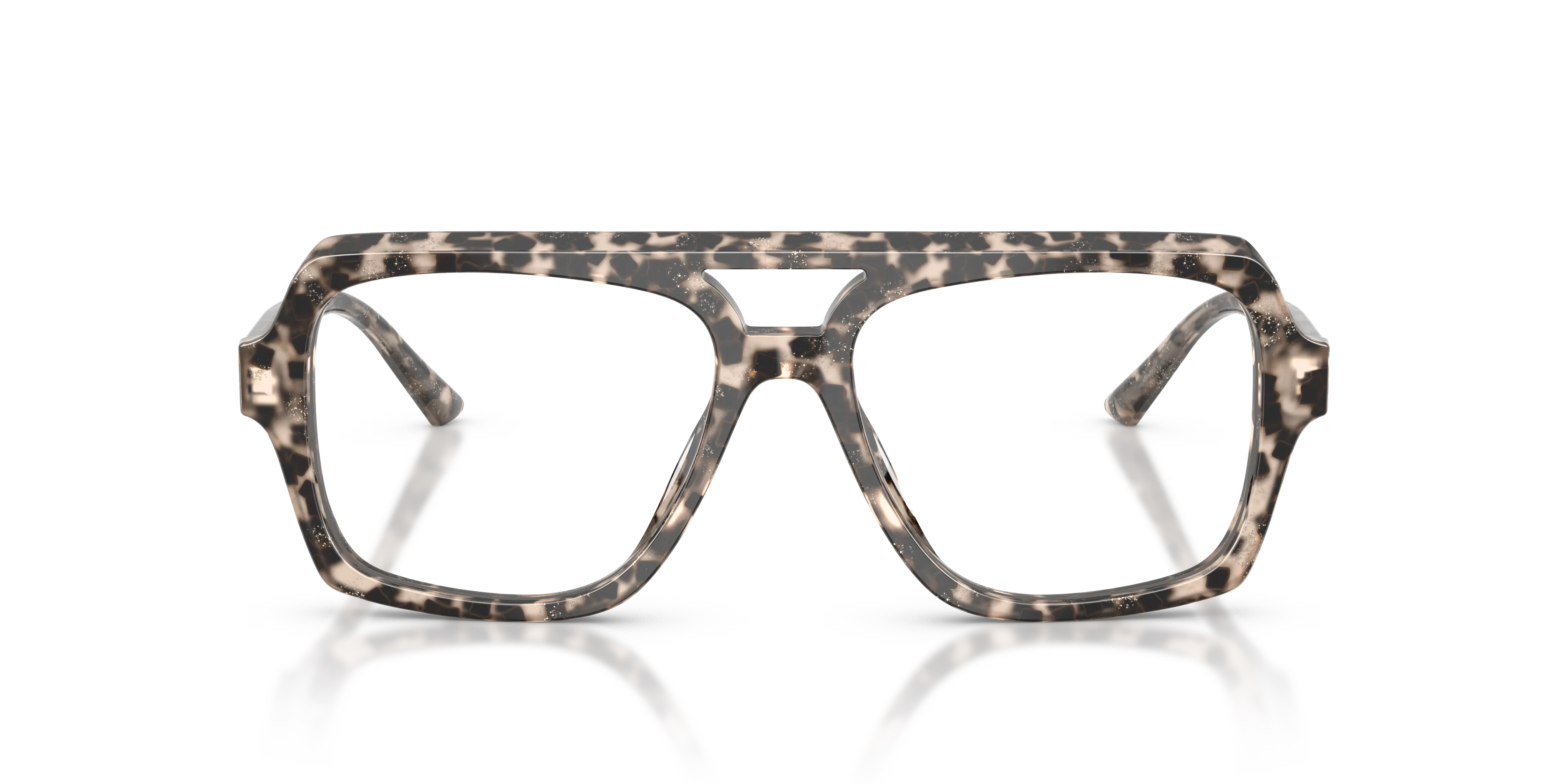 Jimmy Choo JC3071U 5115 Montature da vista Acetato Grigio Trasparente Pilot Normale - immagine 3