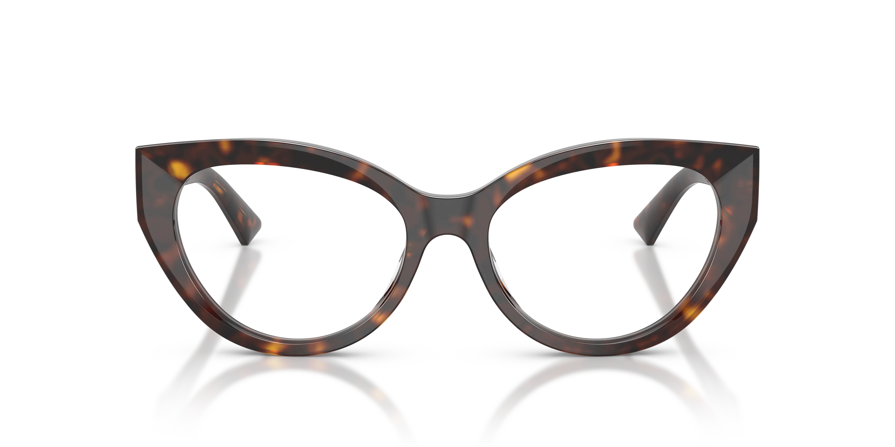 Jimmy Choo JC3070U 5113 Montature da vista Acetato Tartaruga Trasparente Cat Eye Normale - immagine 3