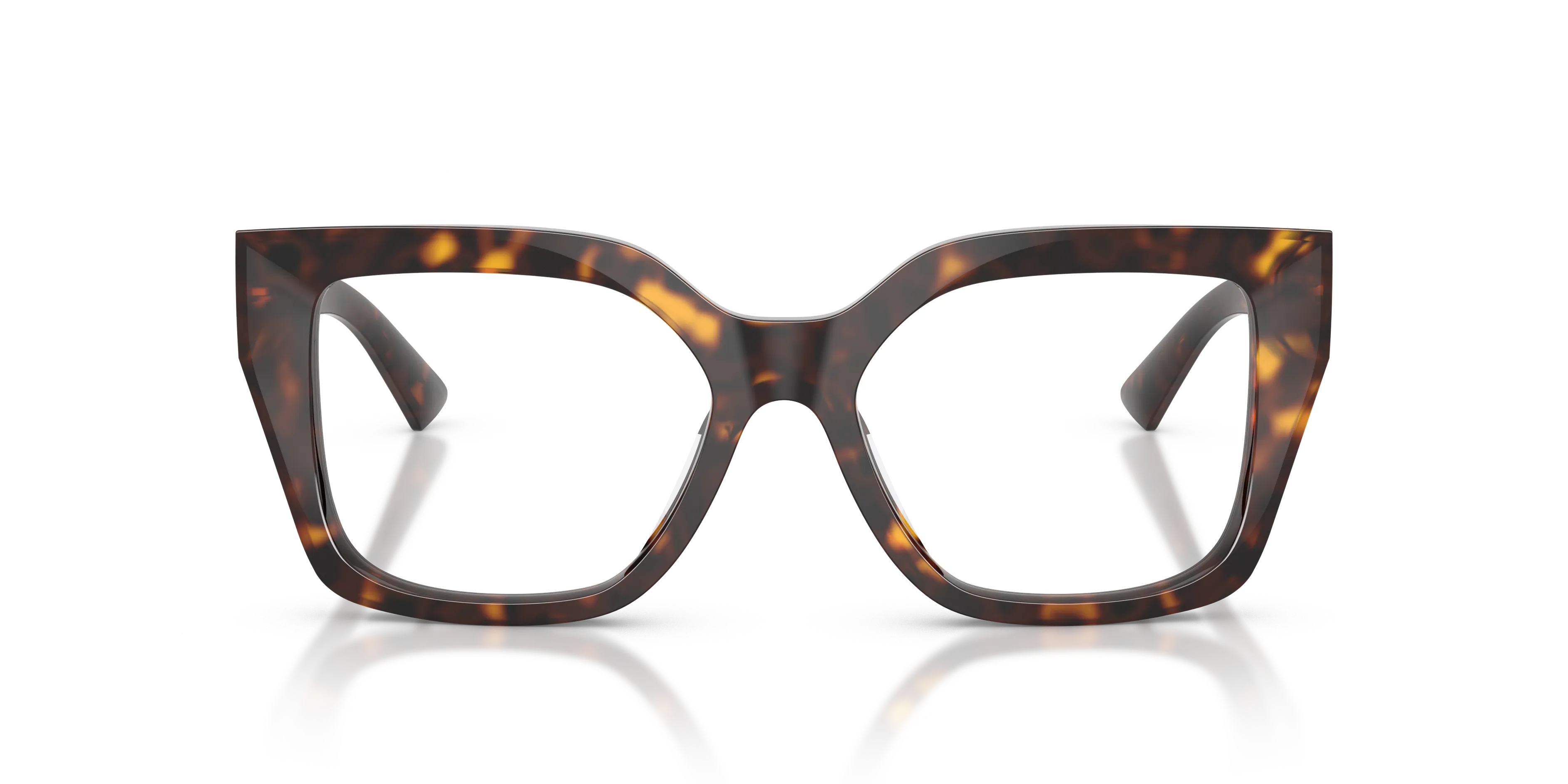 Jimmy Choo JC3069U 5002 Montature da vista Acetato Tartaruga Trasparente Squadrata Normale - immagine 3