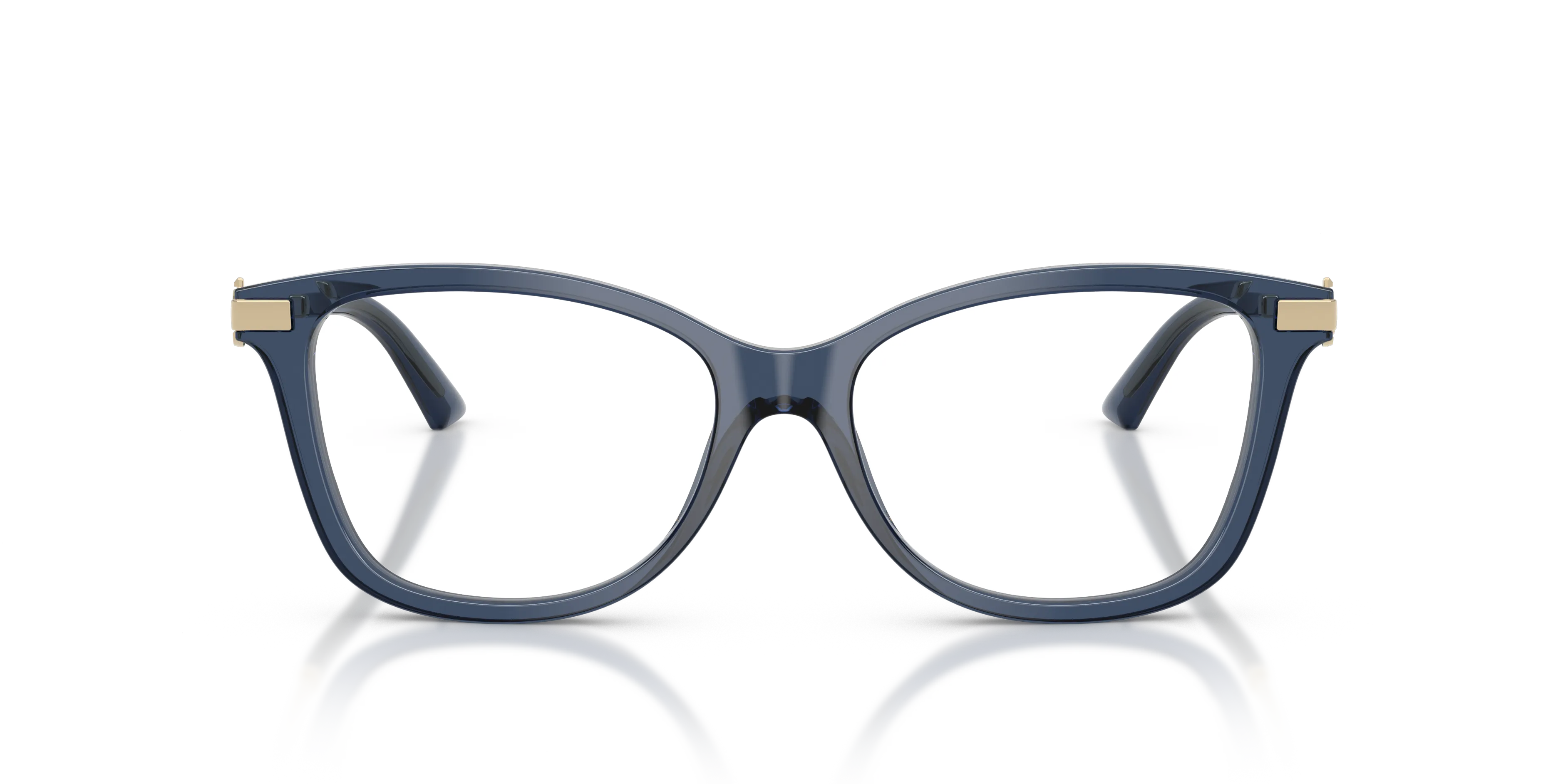 Jimmy Choo JC3068B 5035 Montature da vista Acetato Blu Trasparente Pillow Normale - immagine 3