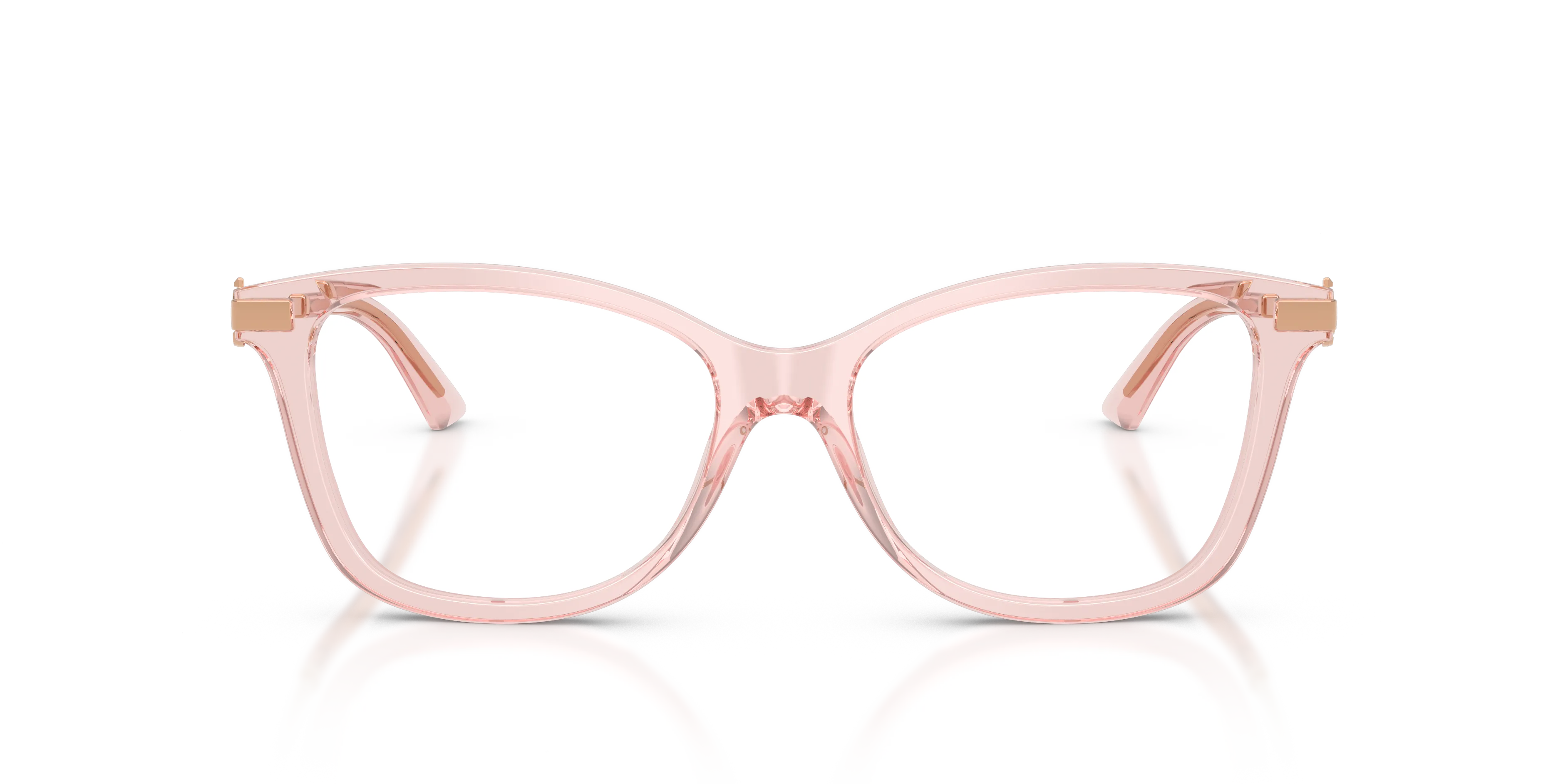 Jimmy Choo JC3068B 5034 Montature da vista Acetato Rosa Trasparente Pillow Normale - immagine 3
