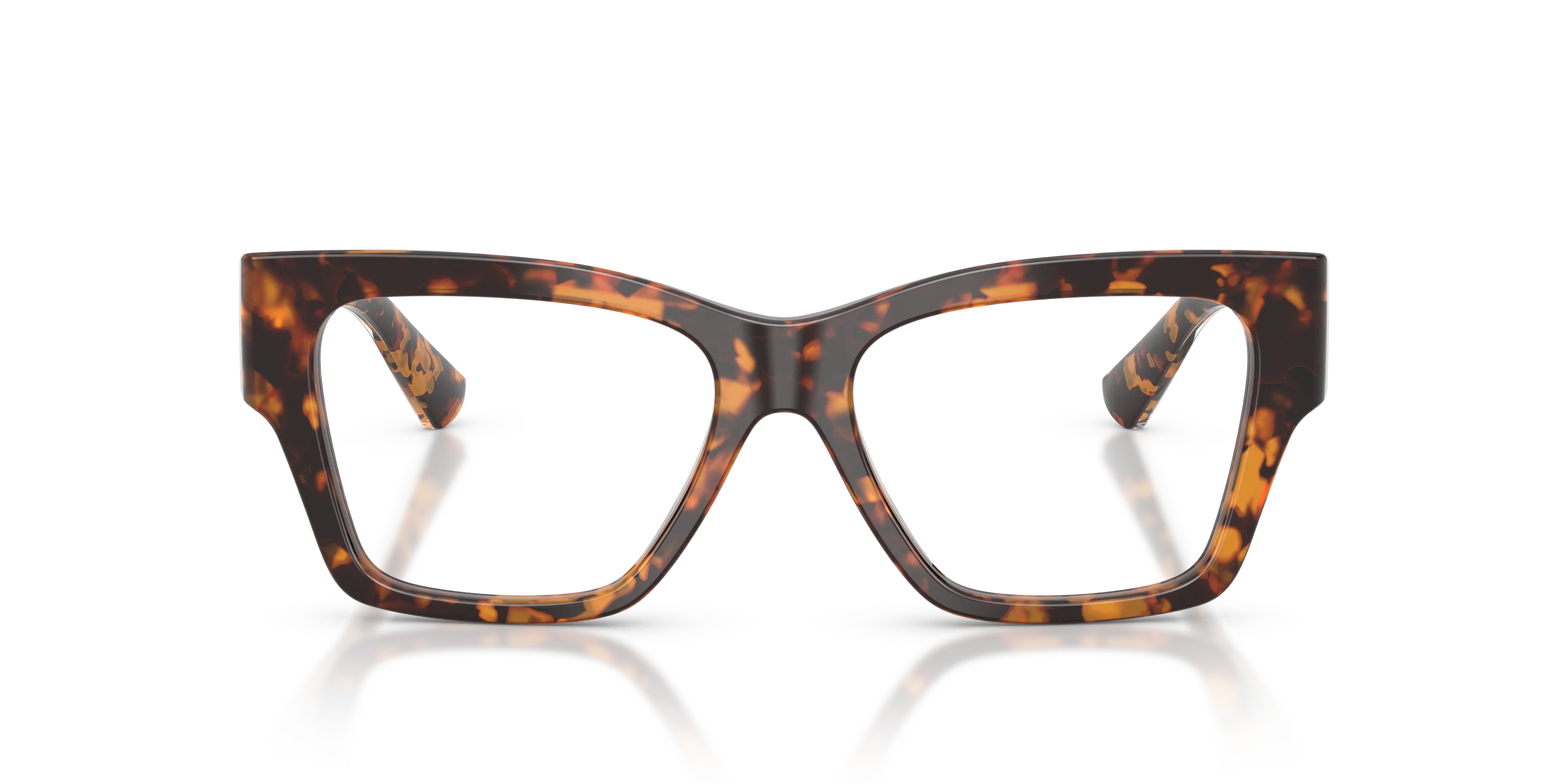 Jimmy Choo JC3064BU 5121 Montature da vista Acetato Tartaruga Trasparente Squadrata Normale - immagine 3