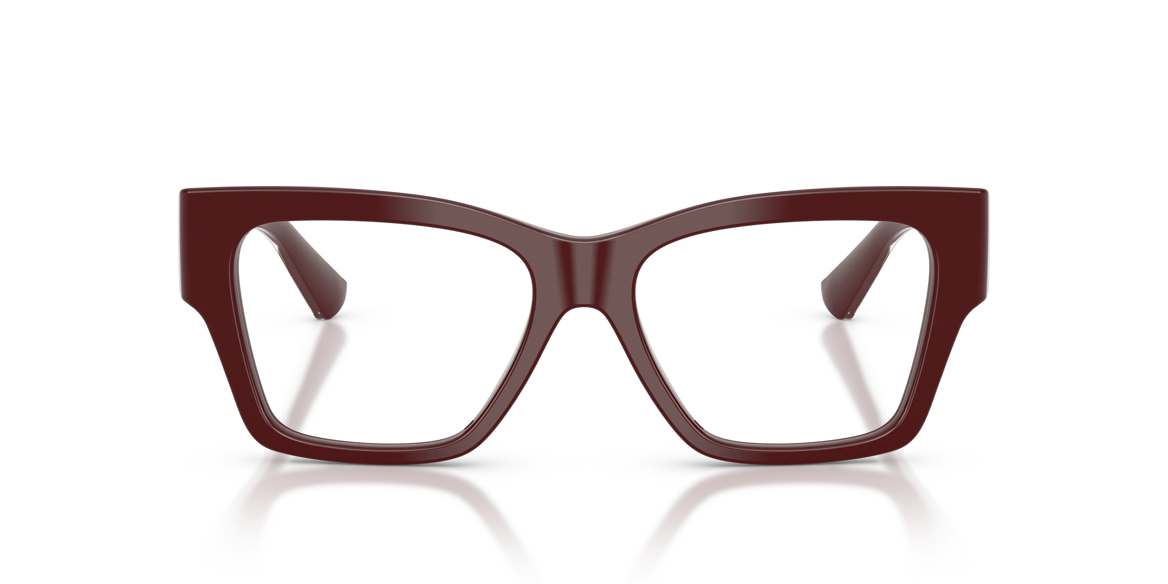 Jimmy Choo JC3064BU 5057 Montature da vista Acetato Rosso Trasparente Squadrata Normale - immagine 3