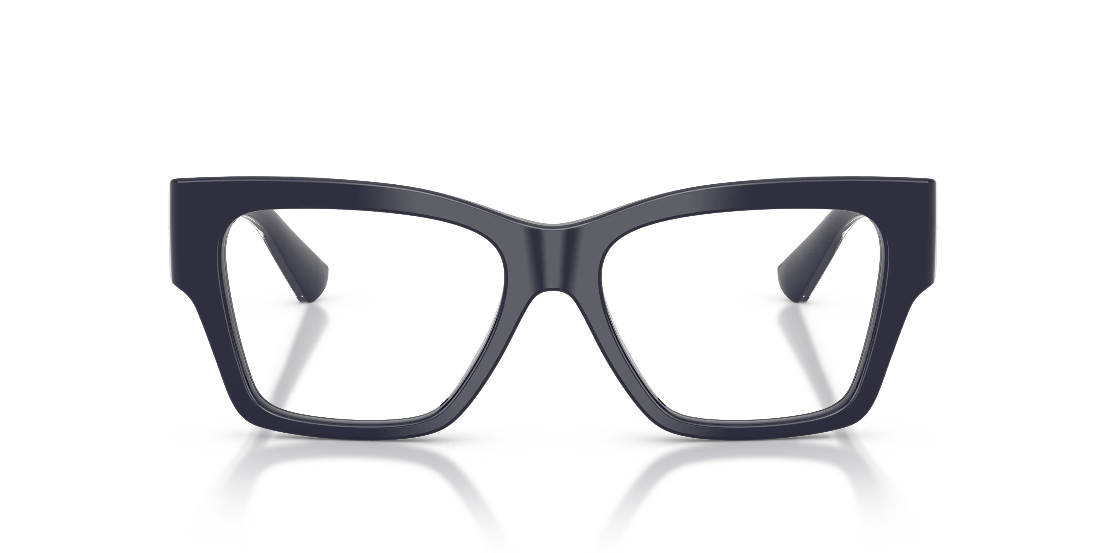 Jimmy Choo JC3064BU 5016 Montature da vista Acetato Blu Trasparente Squadrata Normale - immagine 3