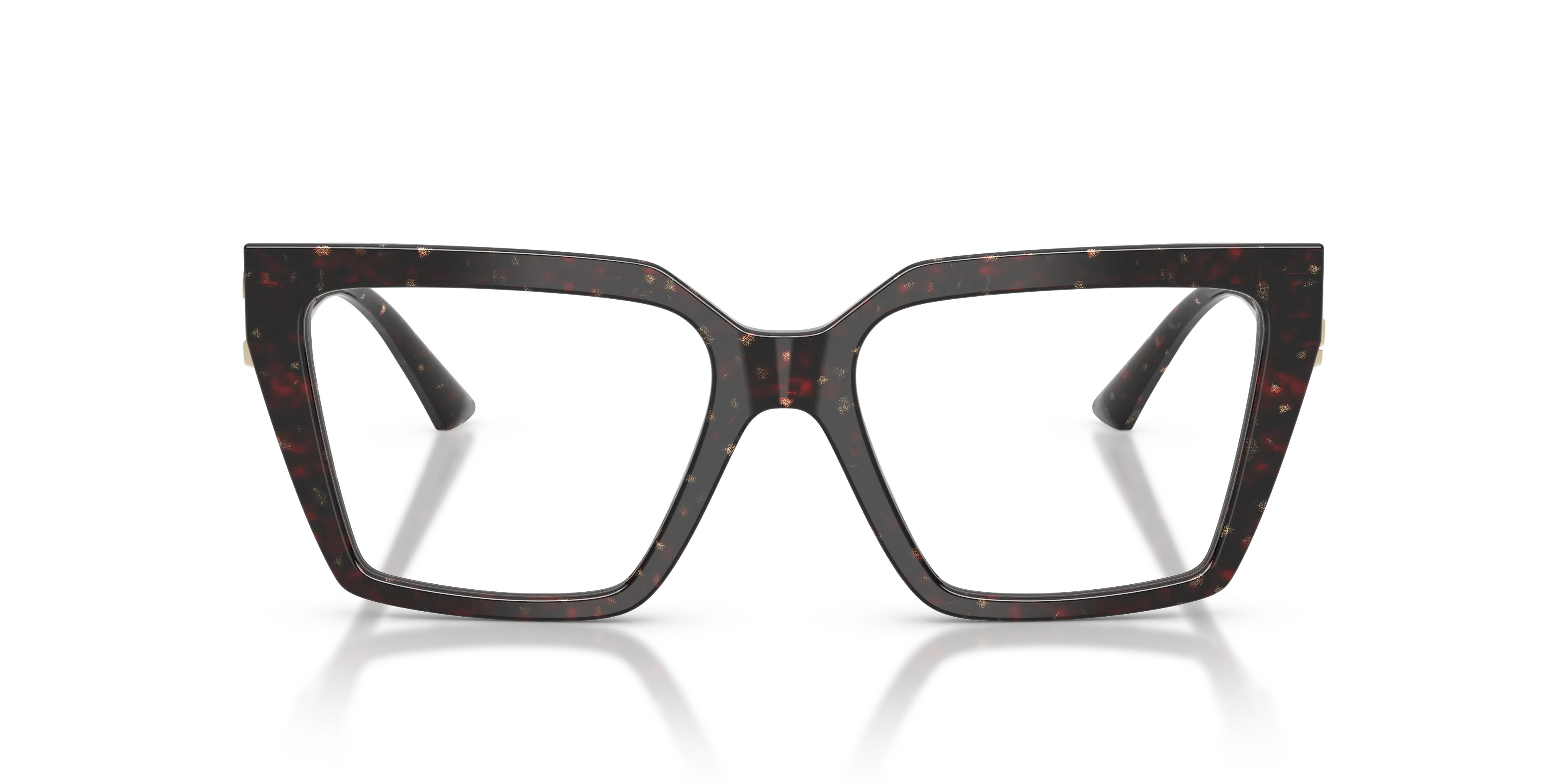 Jimmy Choo JC3017U 5125 Montature da vista Acetato Marrone Trasparente Cat Eye Normale - immagine 3