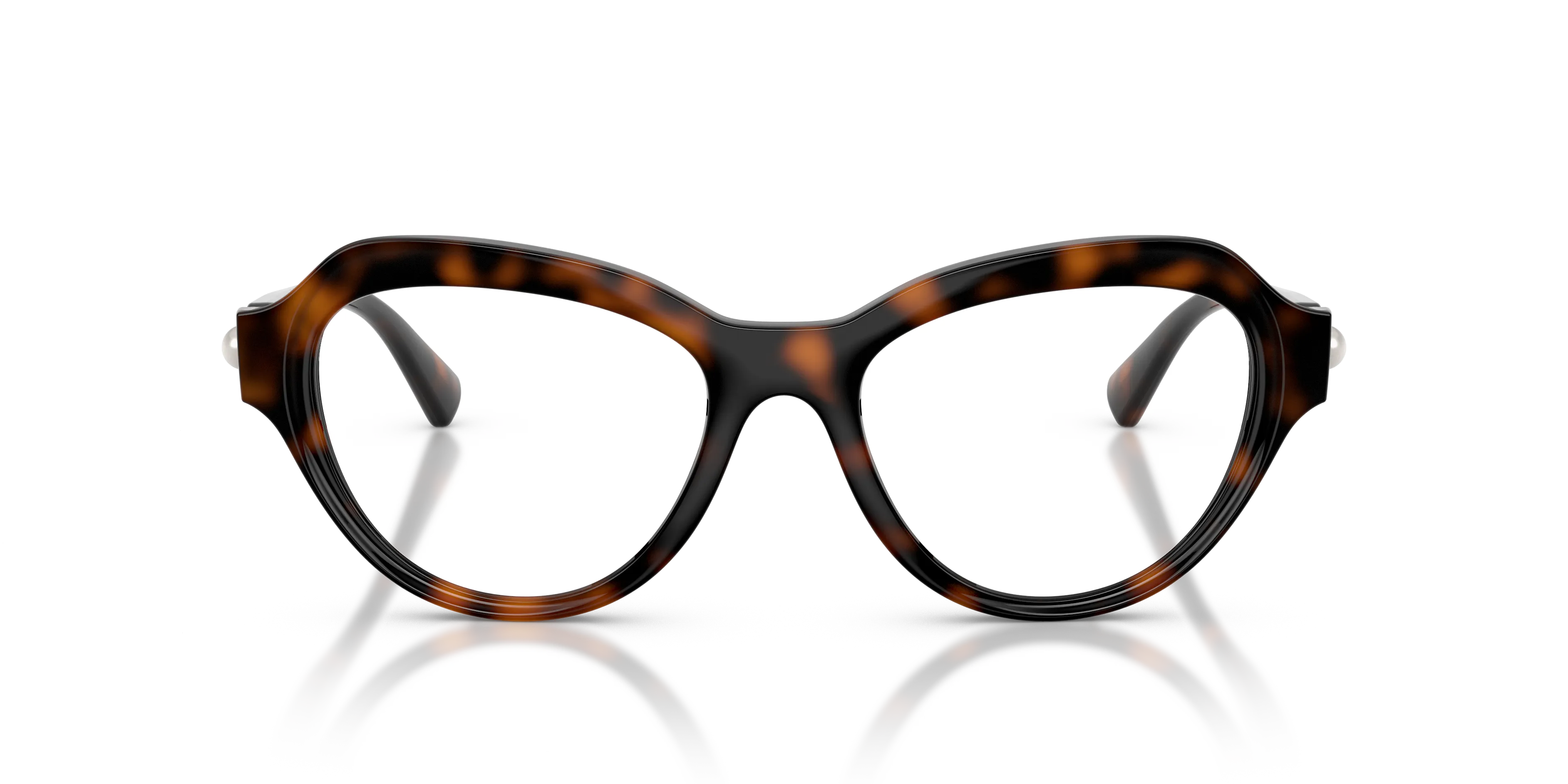 Jimmy Choo JC1002HU 5002 Montature da vista Iniettato Tartaruga Trasparente Farfalla Normale - immagine 3