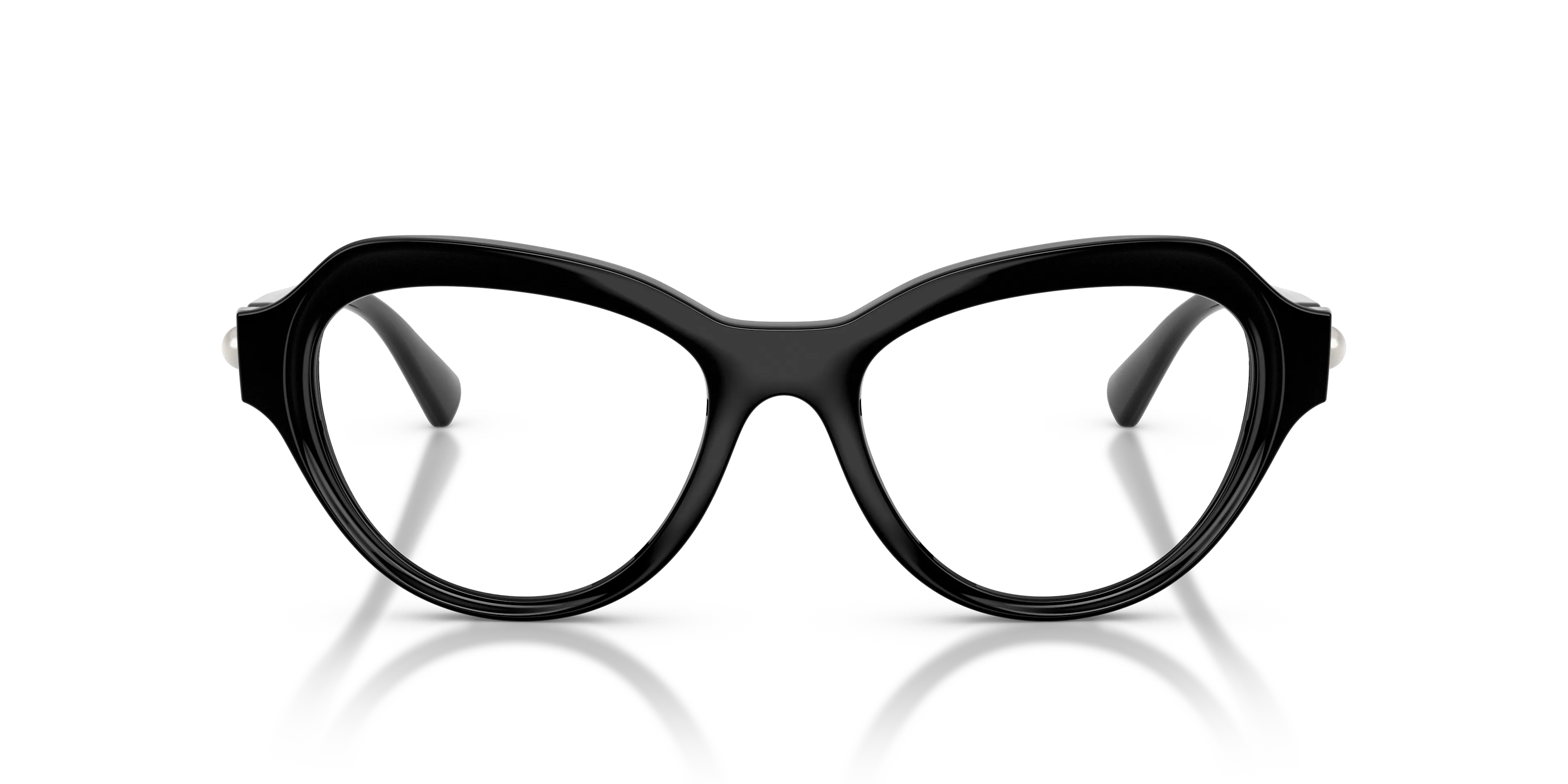 Jimmy Choo JC1002HU 5000 Montature da vista Iniettato Nero Trasparente Farfalla Normale - immagine 3