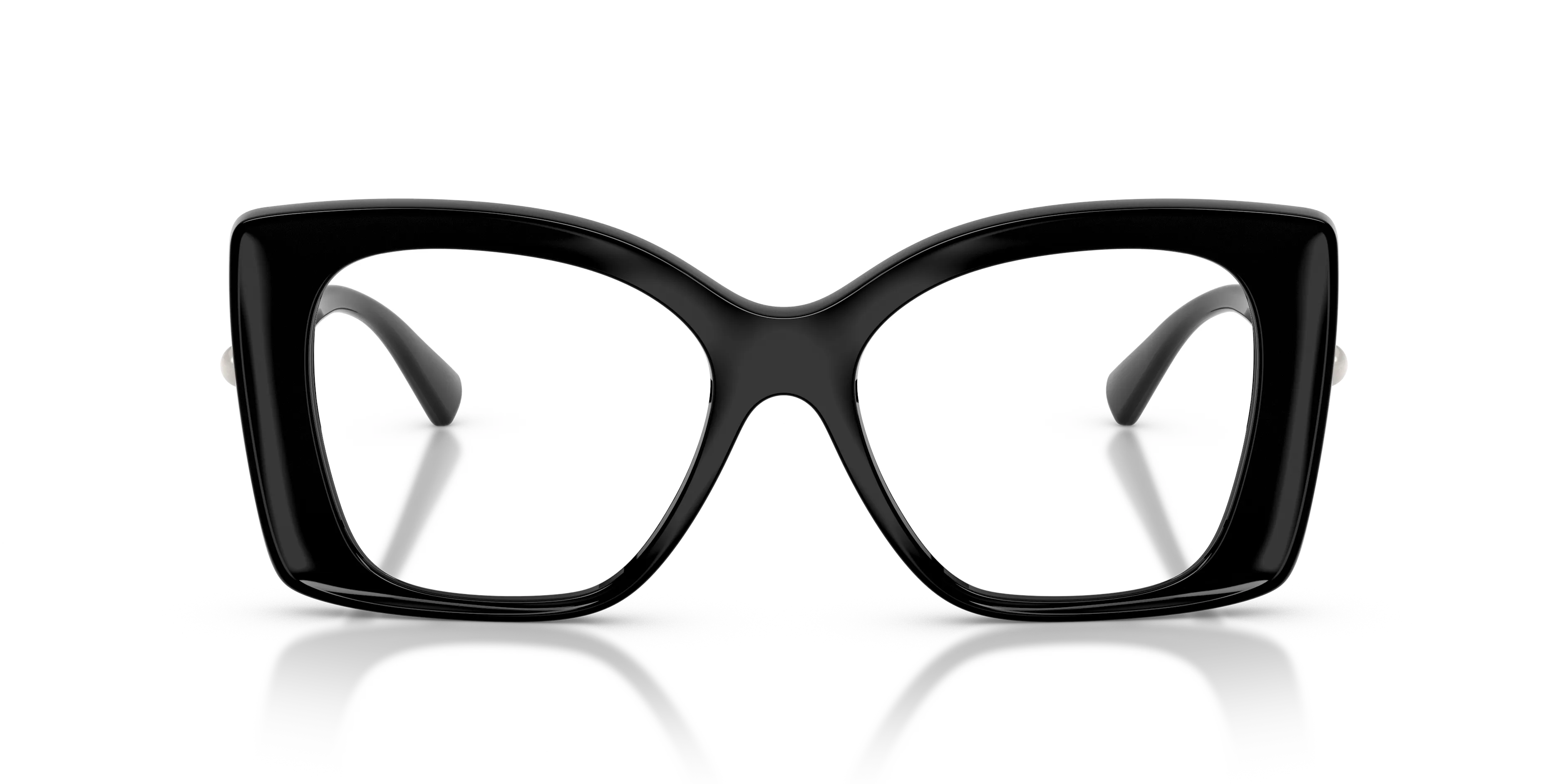 Jimmy Choo JC1001HU 5000 Montature da vista Iniettato Nero Trasparente Squadrata Normale - immagine 3