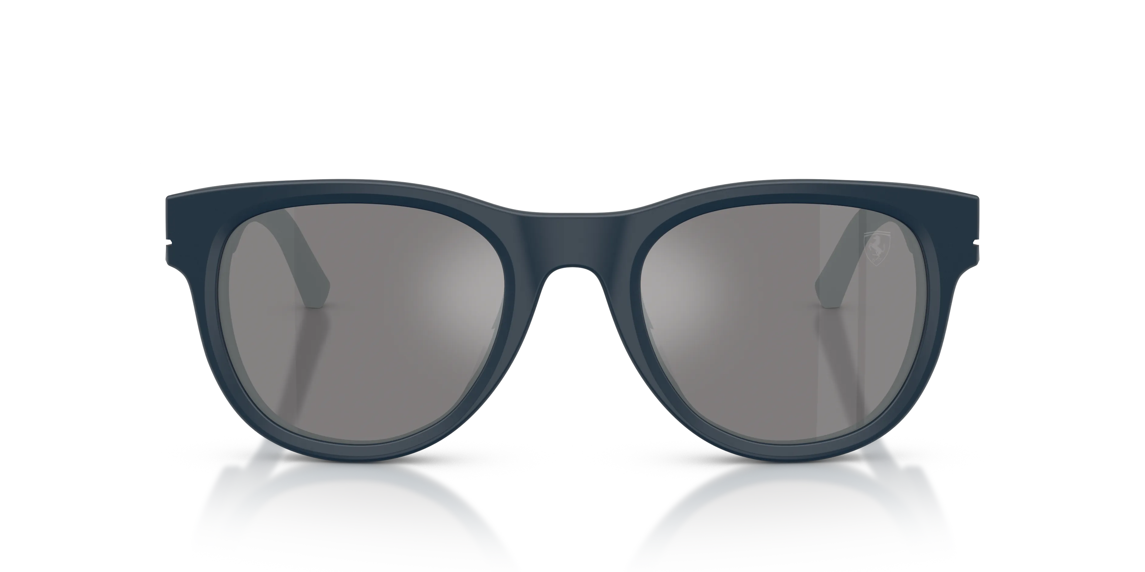 Ferrari Scuderia FZ6034U 771/Z3 Occhiali da sole Acetato Blu Argento Rotonda Polarizzata - immagine 3