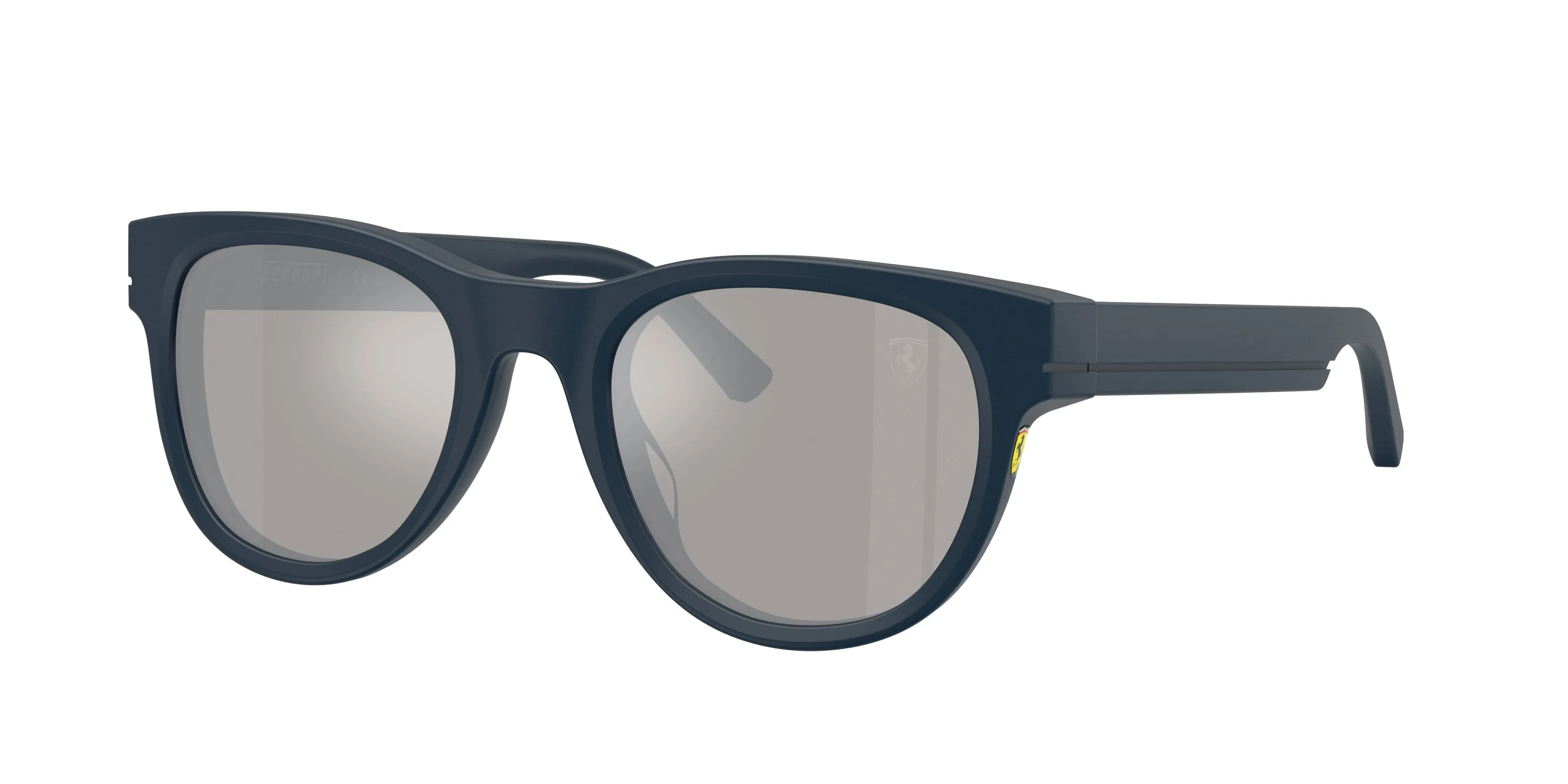 Ferrari Scuderia FZ6034U 771/6G Occhiali da sole Acetato Blu Grigio Rotonda Normale - immagine 1