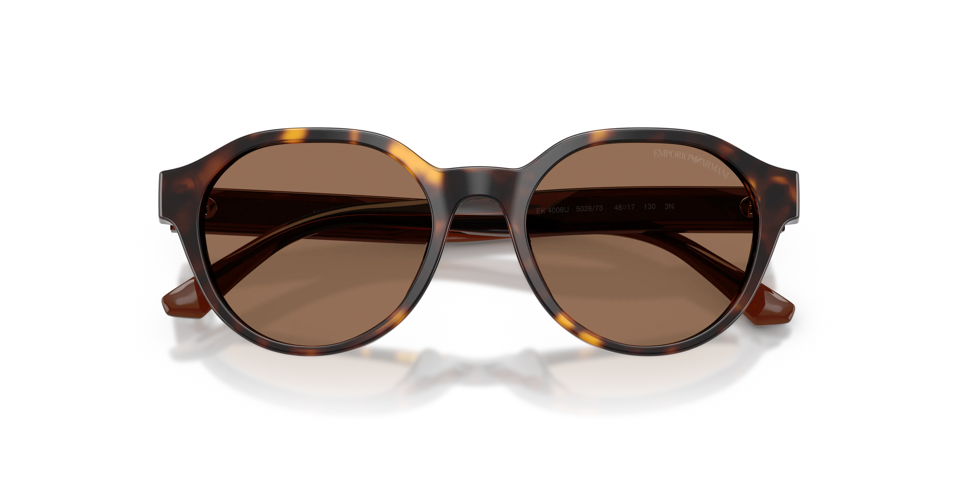 Emporio Armani EK4008U 502673 Occhiali da sole bambino Acetato Tartaruga Marrone Pantos Normale - immagine 2