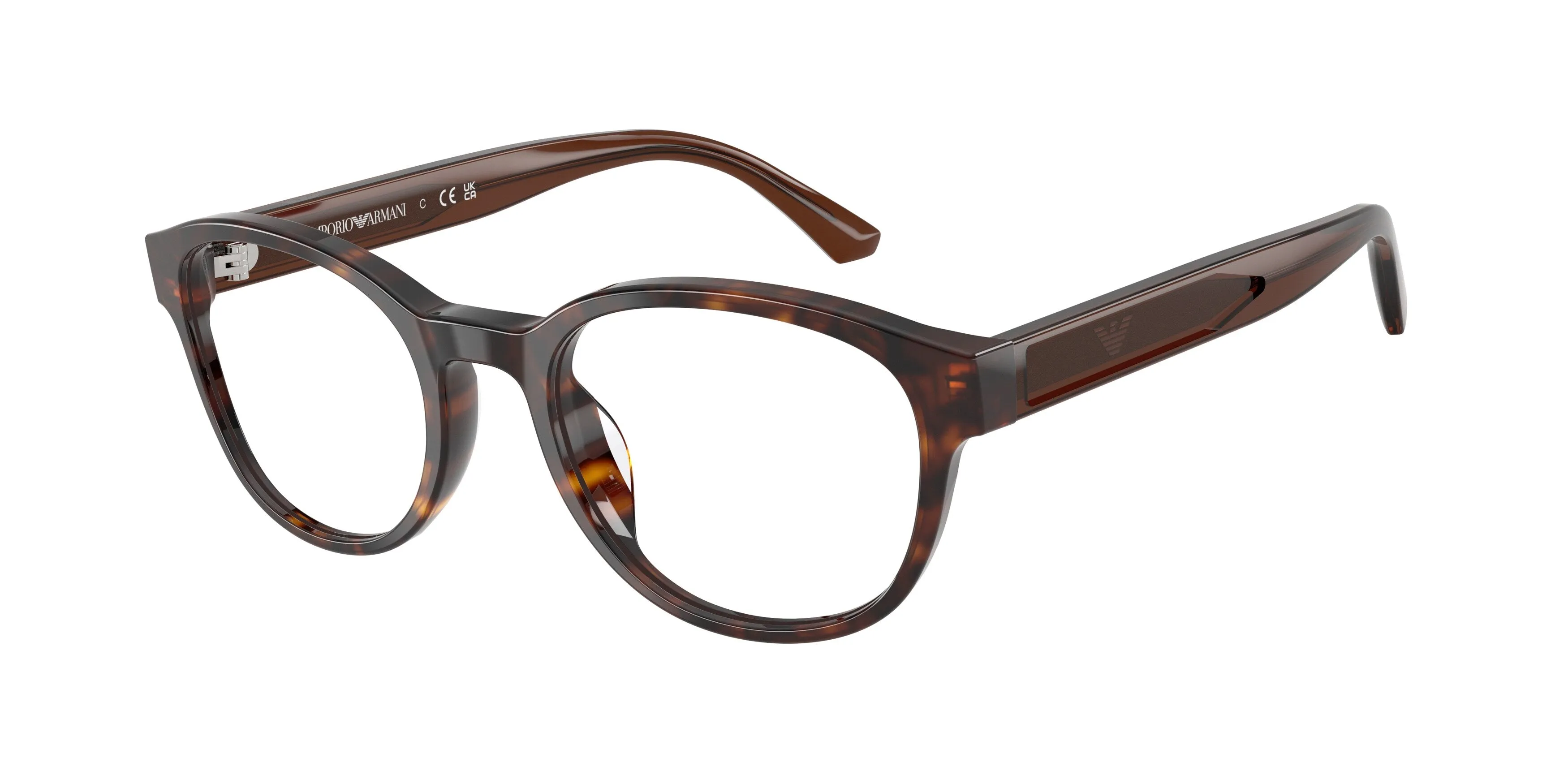 Emporio Armani EK3012U 5026 Montature da vista bambino Acetato Tartaruga Trasparente Pantos Normale - immagine 1