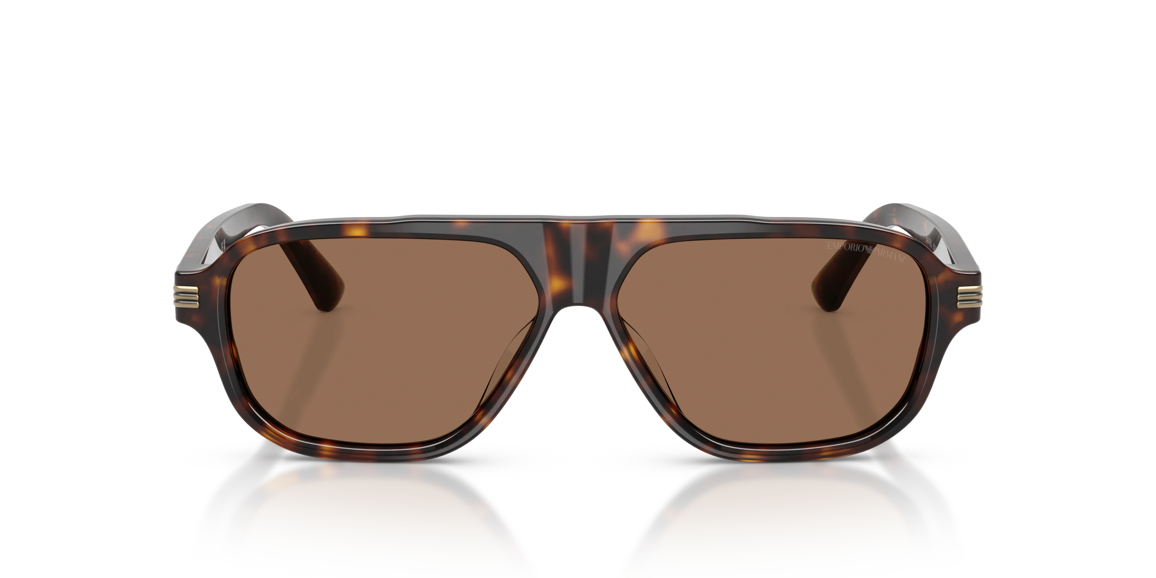 Emporio Armani EA4285U 502673 Occhiali da sole Acetato Tartaruga Marrone Pilot Normale - immagine 3