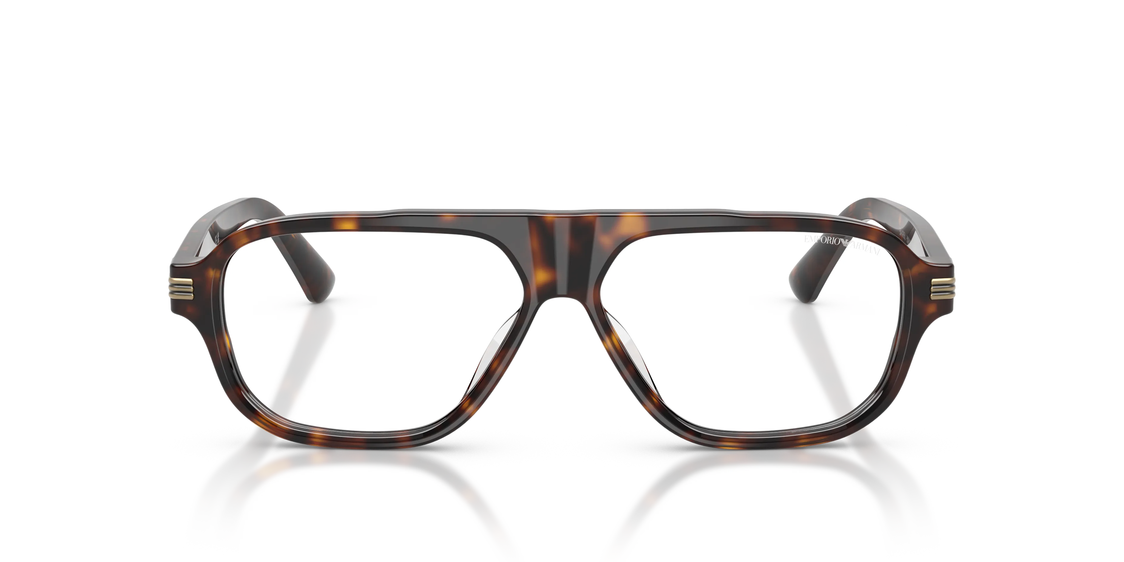 Emporio Armani EA4285U 50261W Occhiali da sole Acetato Tartaruga Trasparente Pilot Normale - immagine 3