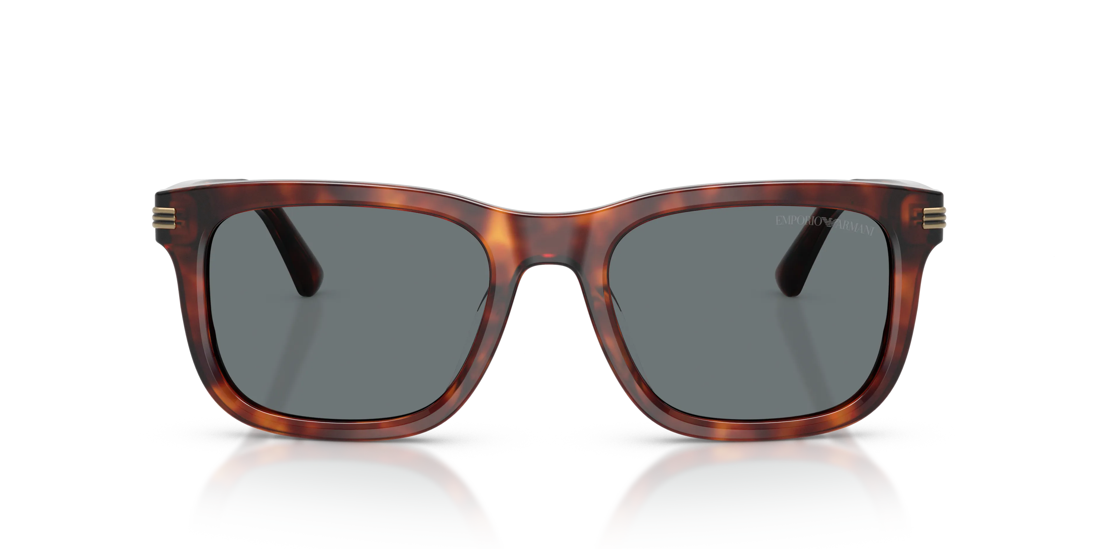 Emporio Armani EA4282U 603480 Occhiali da sole Acetato Rosso Blu Geometrica Normale - immagine 3
