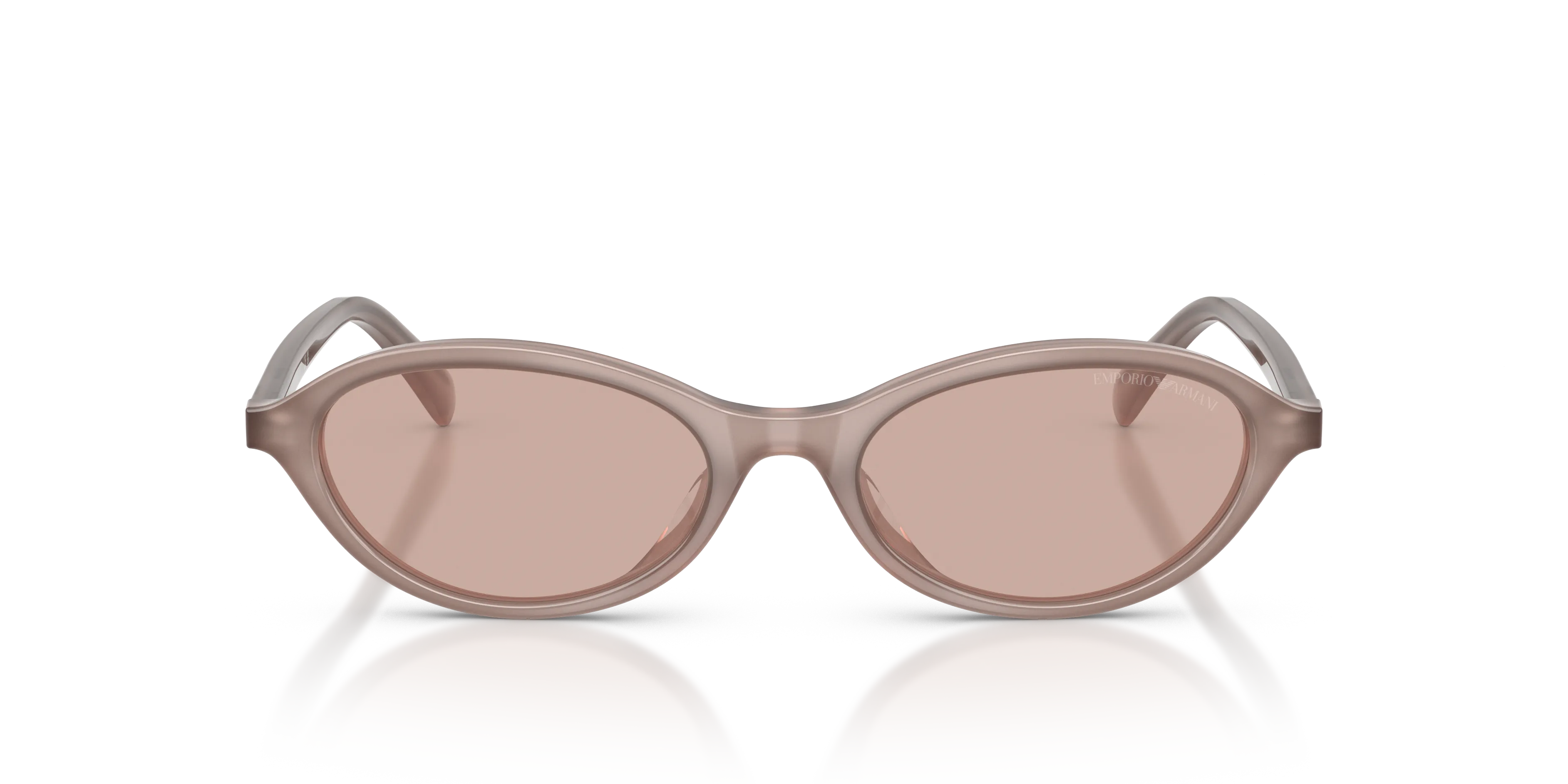 Emporio Armani EA4281U 645673 Occhiali da sole Acetato Marrone Marrone Rotonda Normale - immagine 3