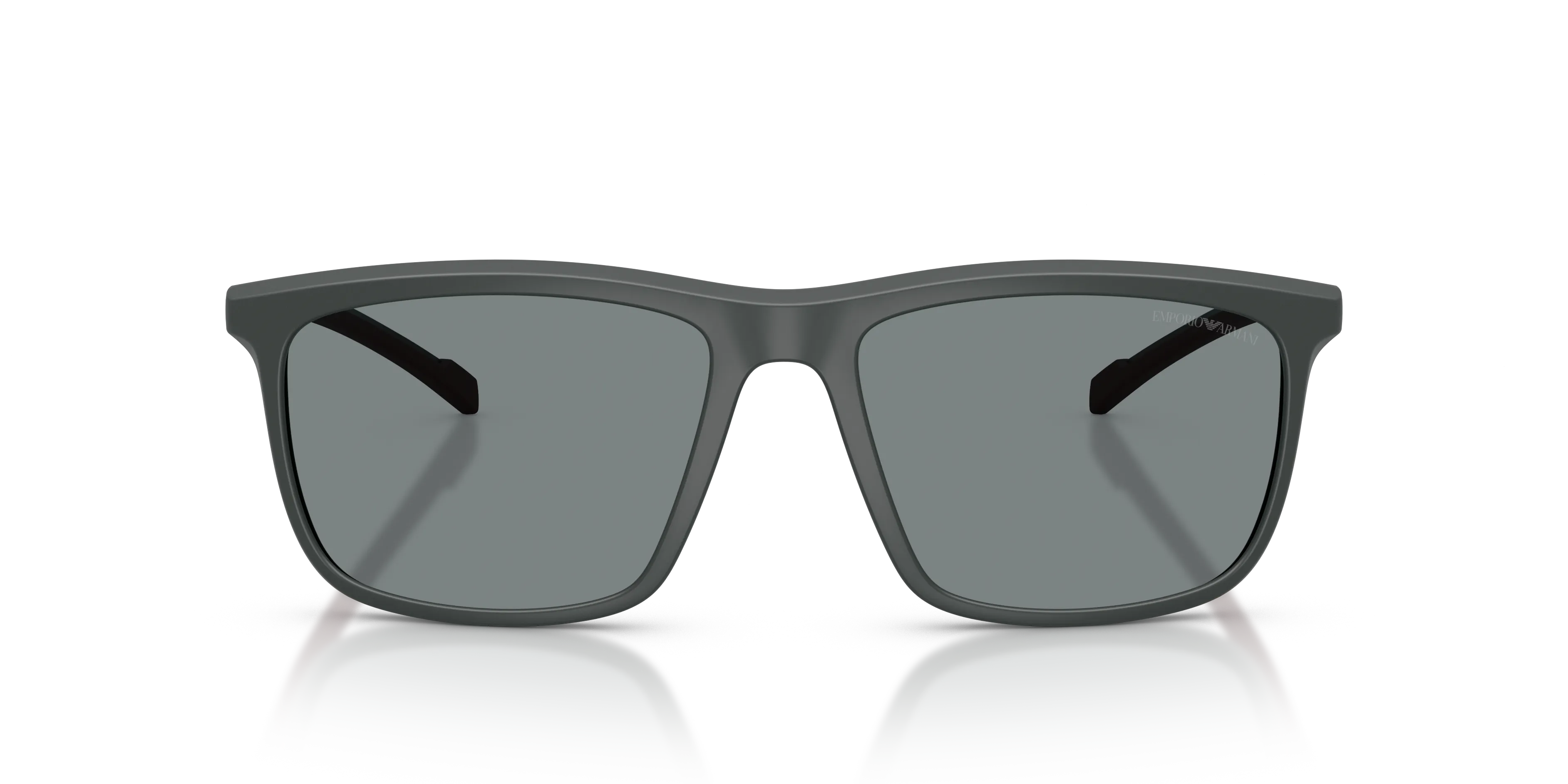 Emporio Armani EA4278U 620587 Occhiali da sole Iniettato Grigio Grigio Squadrata Normale - immagine 3
