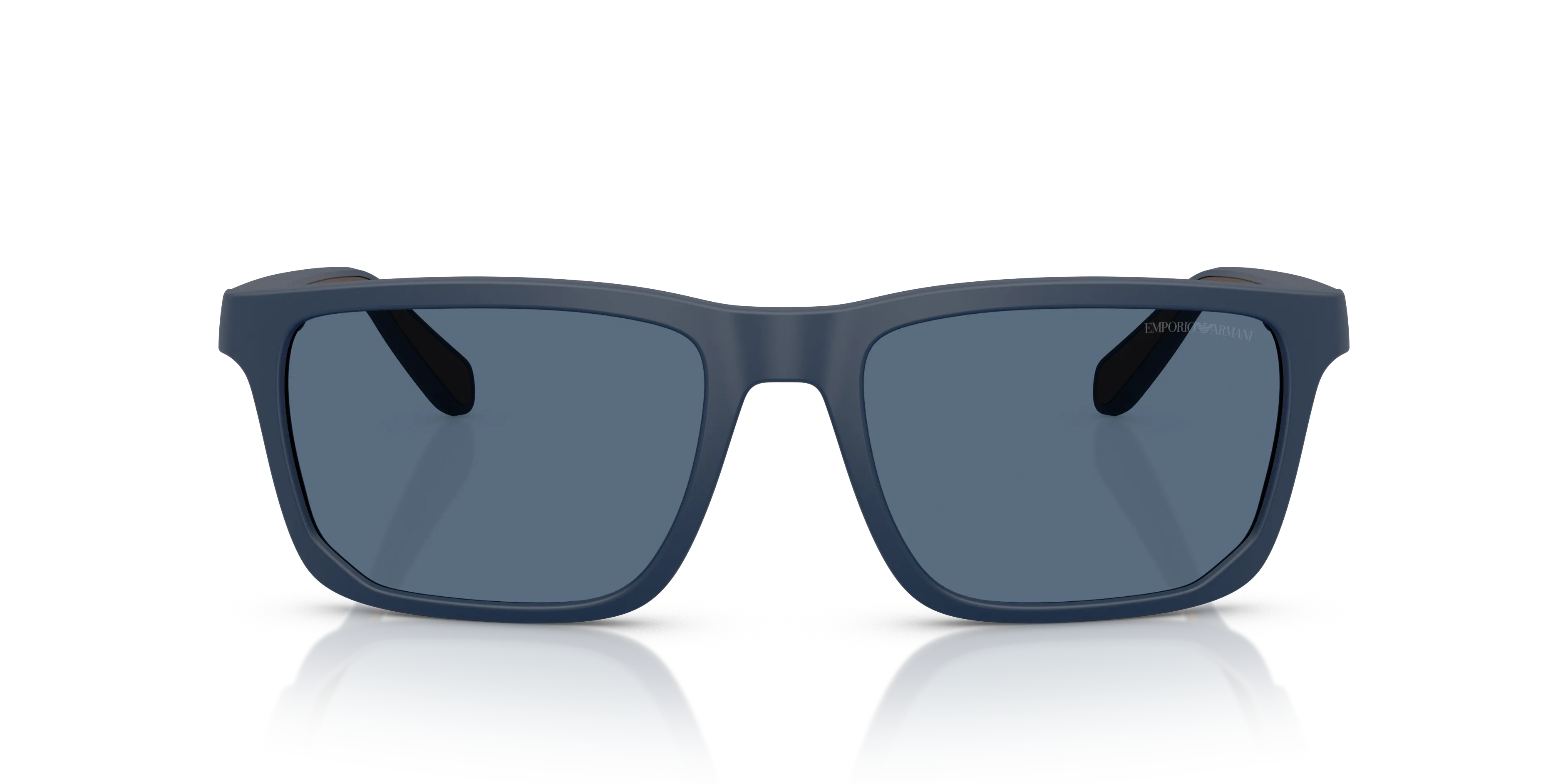 Emporio Armani EA4219 618580 Occhiali da sole Iniettato Blu Blu Squadrata Normale - immagine 3