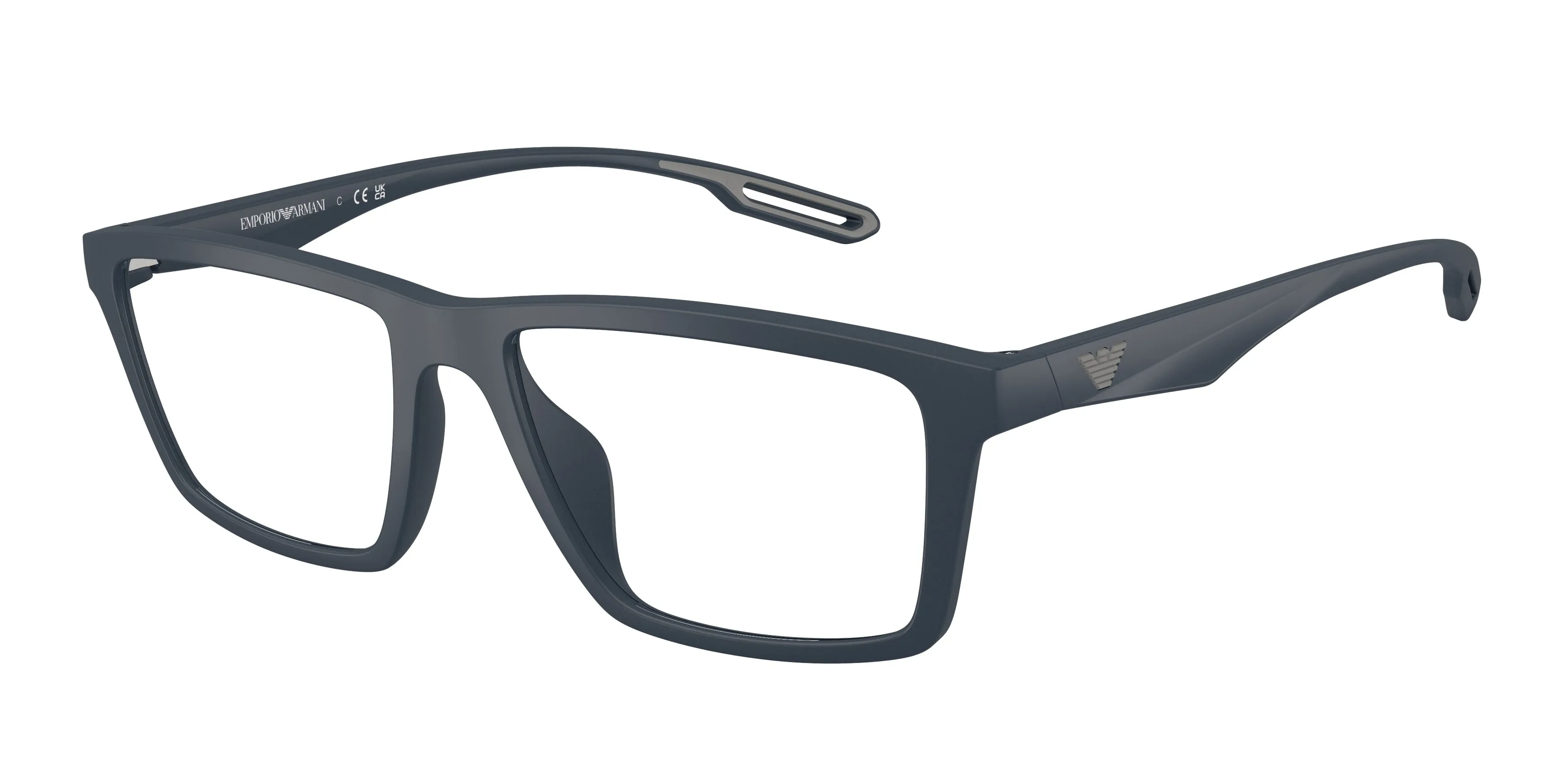 Emporio Armani EA4189V 5088 Montature da vista Iniettato Blu Trasparente Squadrata Normale - immagine 1