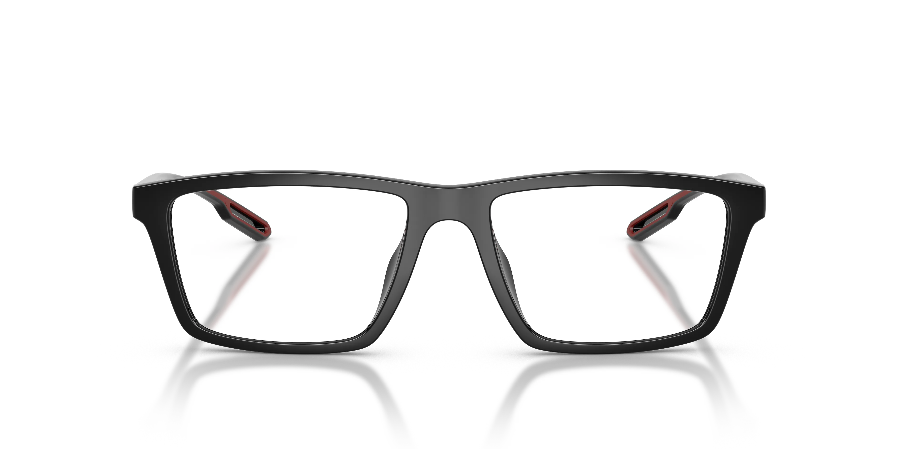 Emporio Armani EA4189V 5017 Montature da vista Iniettato Nero Trasparente Squadrata Normale - immagine 3