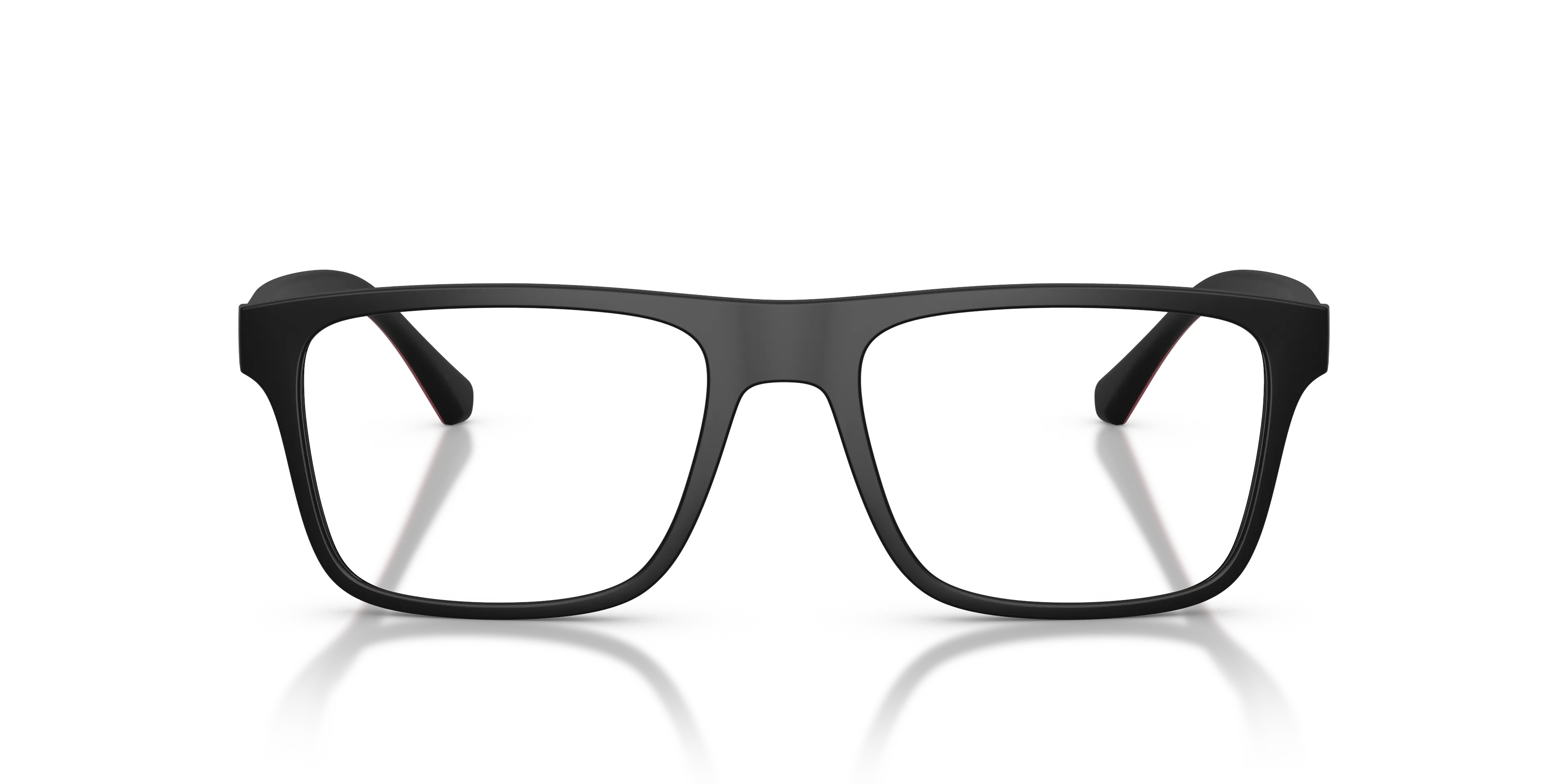 Emporio Armani EA4115V 5042 Montature da vista Iniettato Nero Trasparente Squadrata Normale - immagine 3