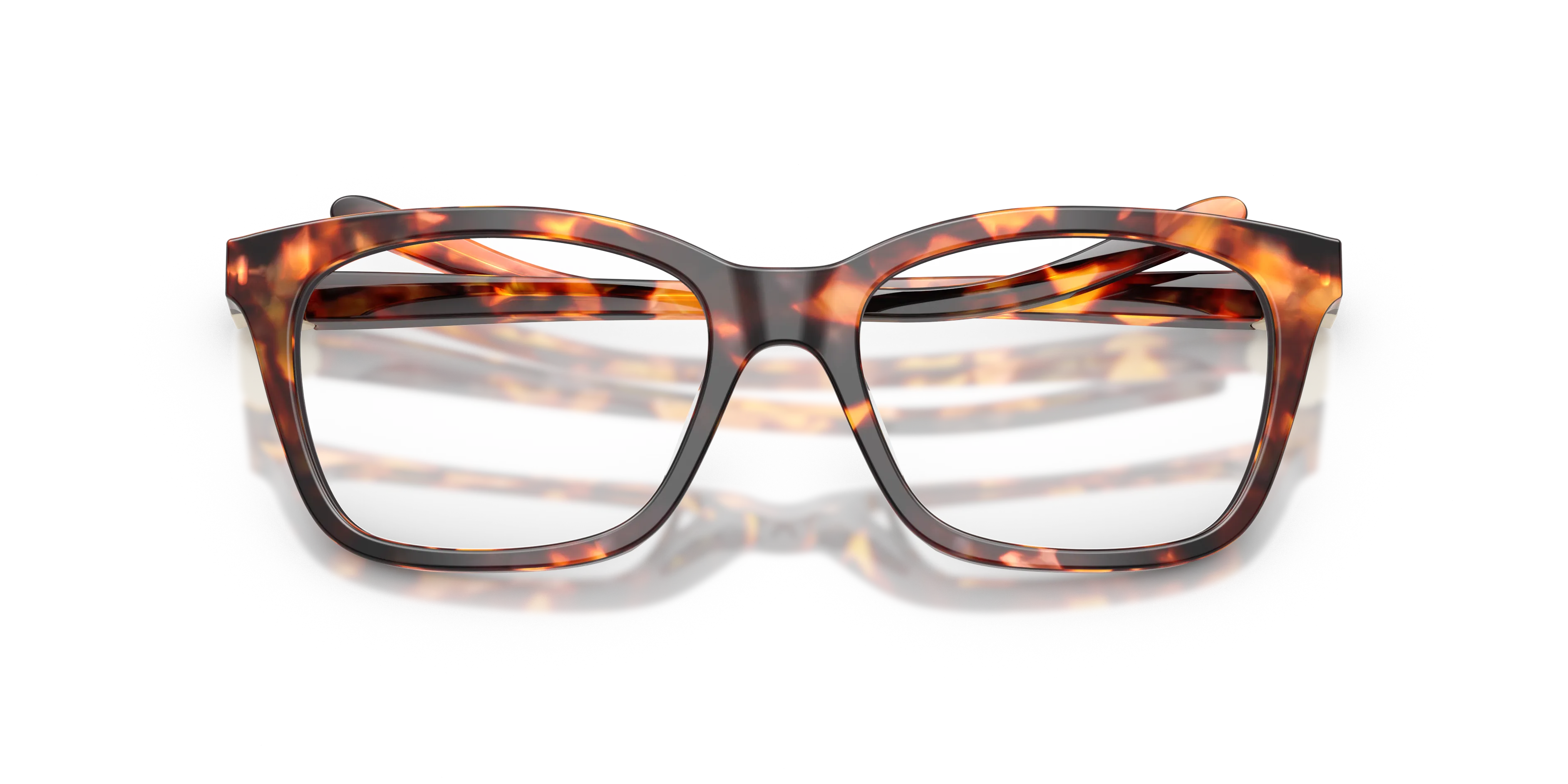 Emporio Armani EA3294U 6462 Montature da vista Acetato Tartaruga Trasparente Cat Eye Normale - immagine 2
