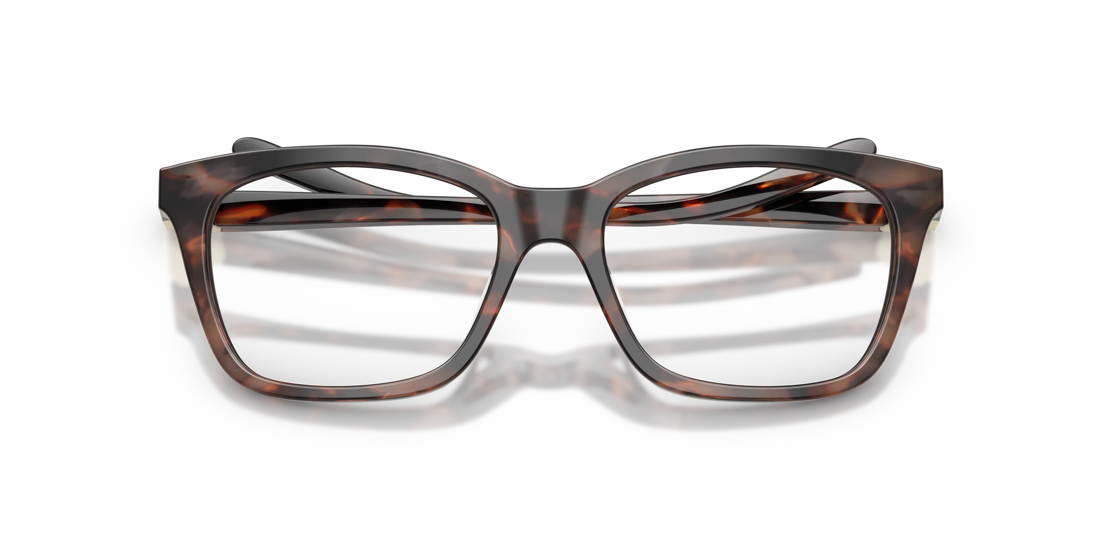 Emporio Armani EA3294U 6461 Montature da vista Acetato Tartaruga Trasparente Cat Eye Normale - immagine 2