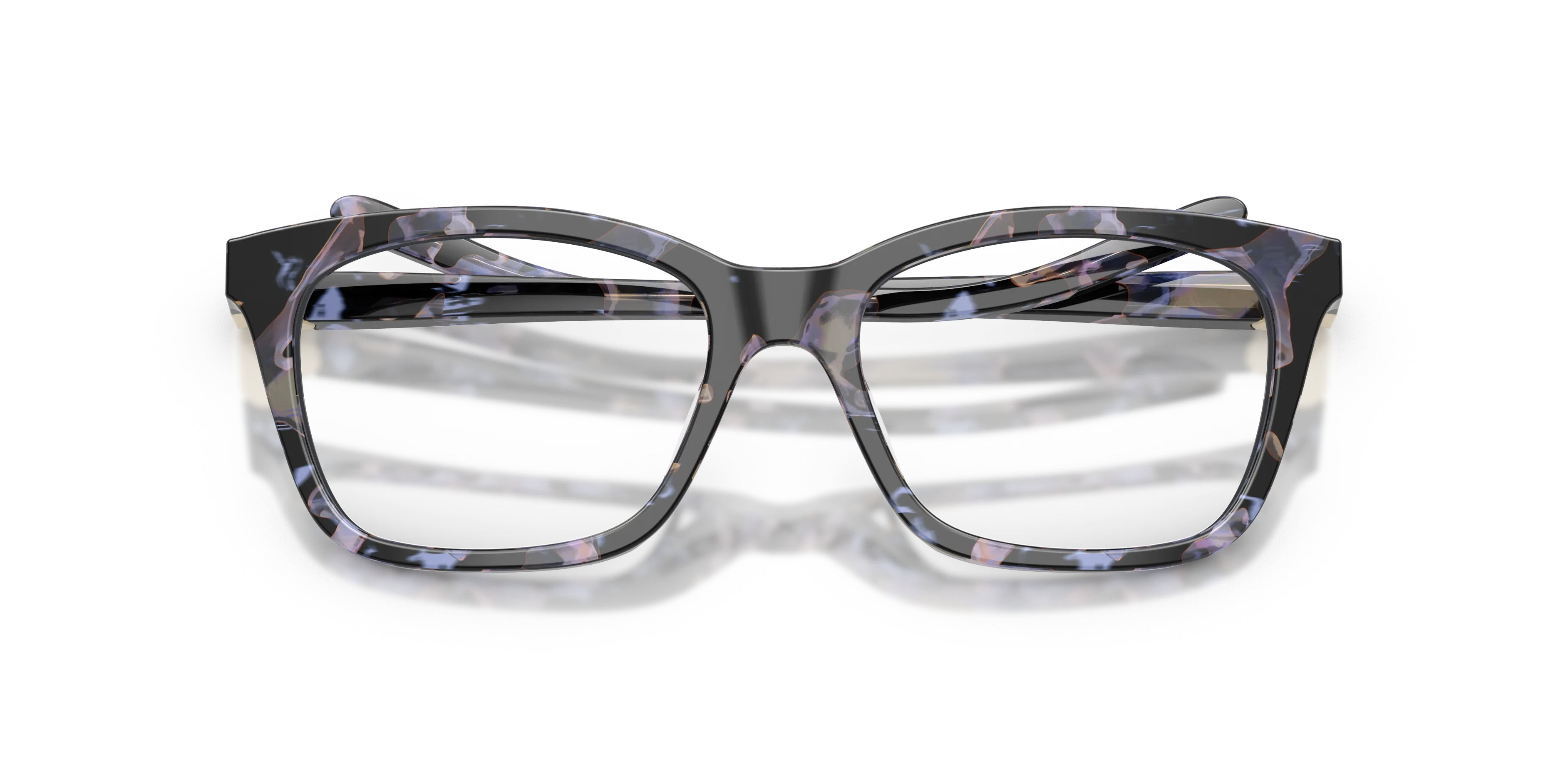 Emporio Armani EA3294U 6460 Montature da vista Acetato Tartaruga Trasparente Cat Eye Normale - immagine 2