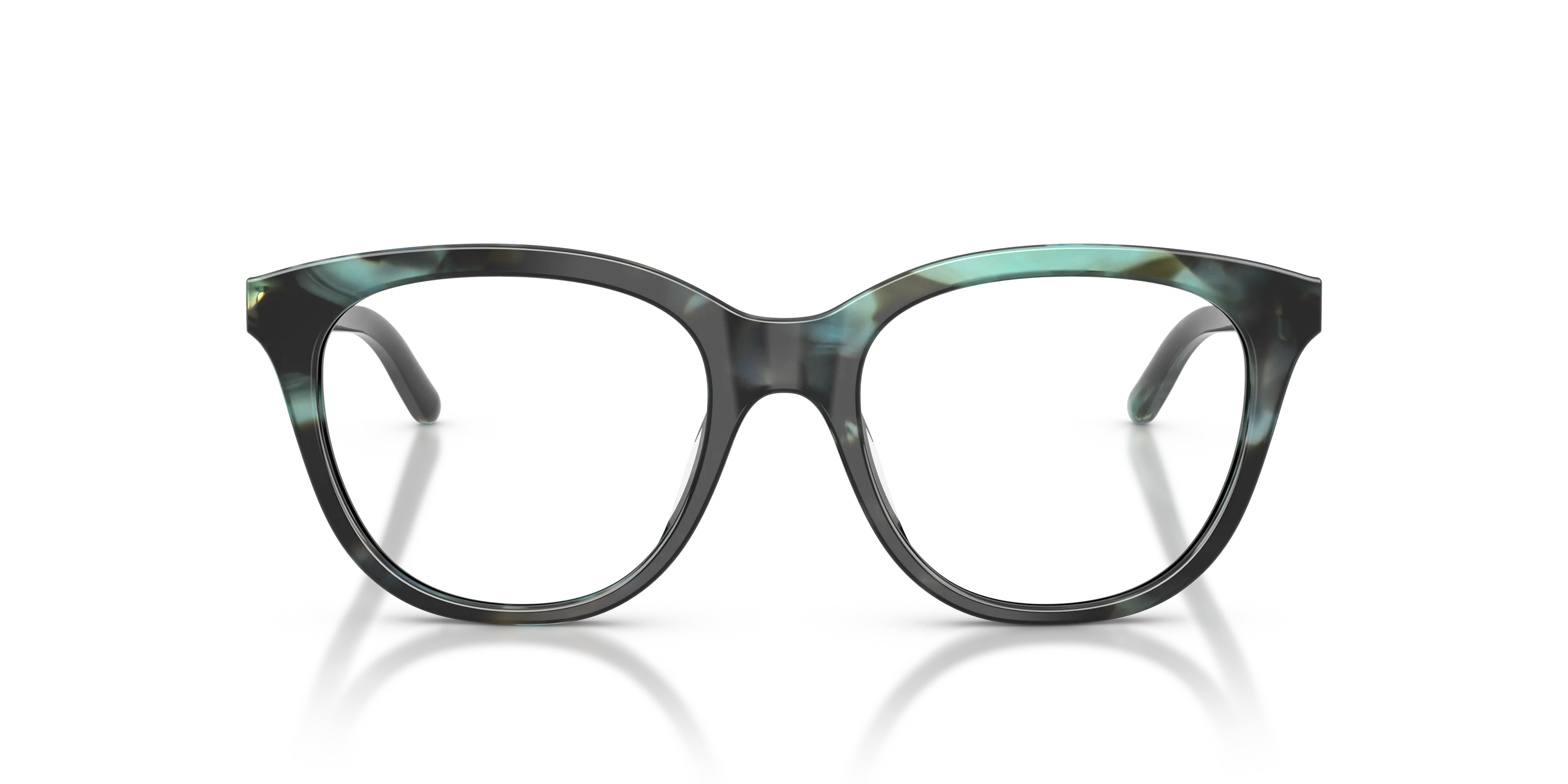Emporio Armani EA3292U 6463 Montature da vista Acetato Nero Trasparente Farfalla Normale - immagine 3
