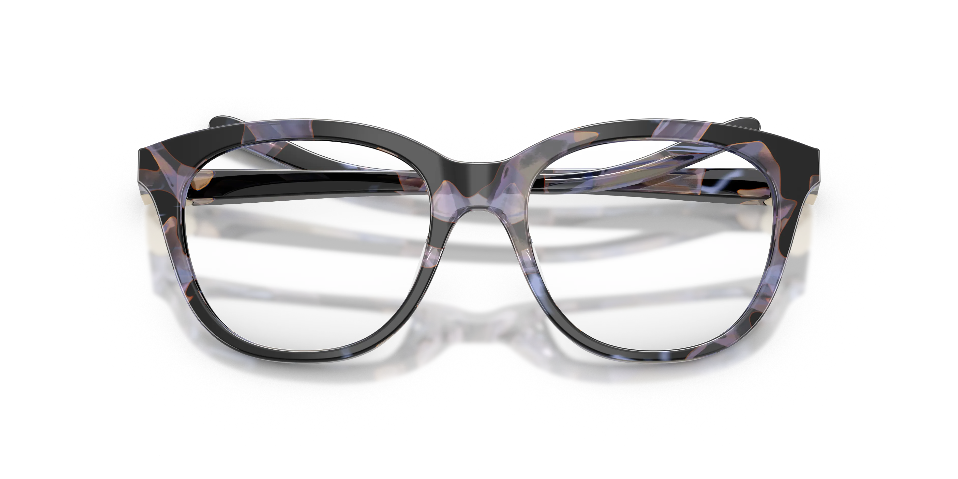 Emporio Armani EA3292U 6460 Montature da vista Acetato Tartaruga Trasparente Farfalla Normale - immagine 2