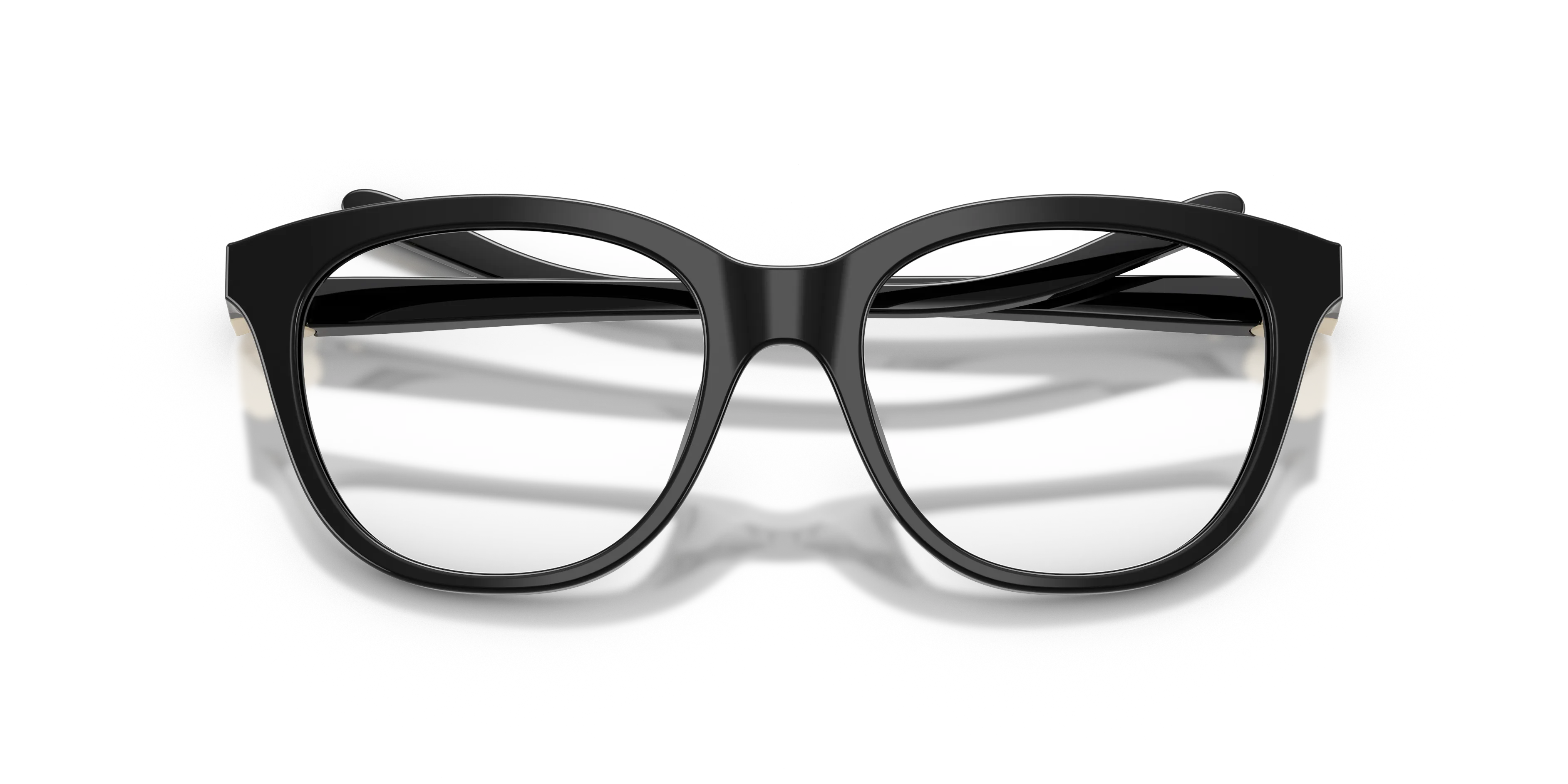 Emporio Armani EA3292U 5017 Montature da vista Acetato Nero Trasparente Farfalla Normale - immagine 2