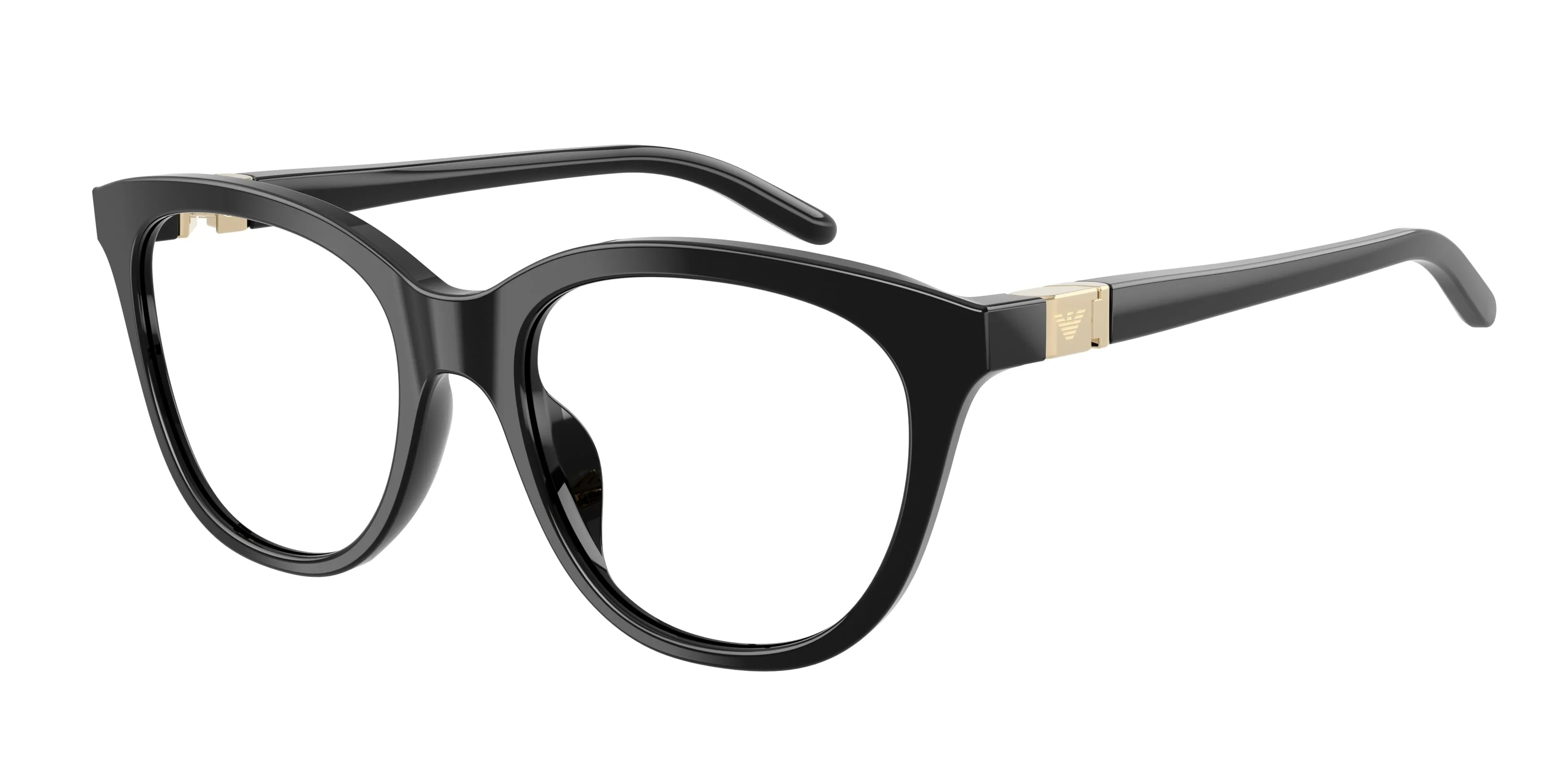 Emporio Armani EA3292U 5017 Montature da vista Acetato Nero Trasparente Farfalla Normale - immagine 1