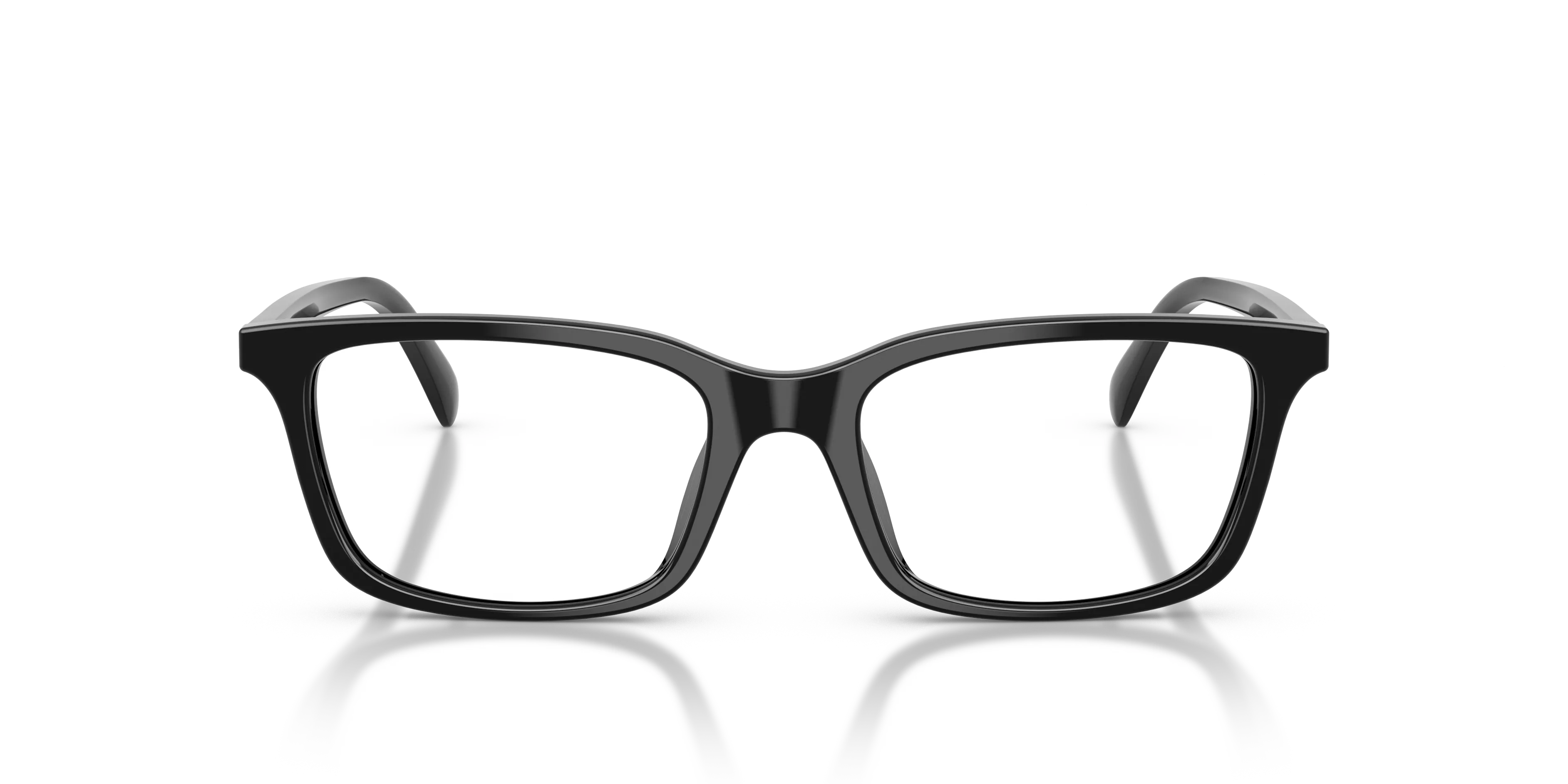 Emporio Armani EA3290U 5017 Montature da vista Acetato Nero Trasparente Cat Eye Normale - immagine 3