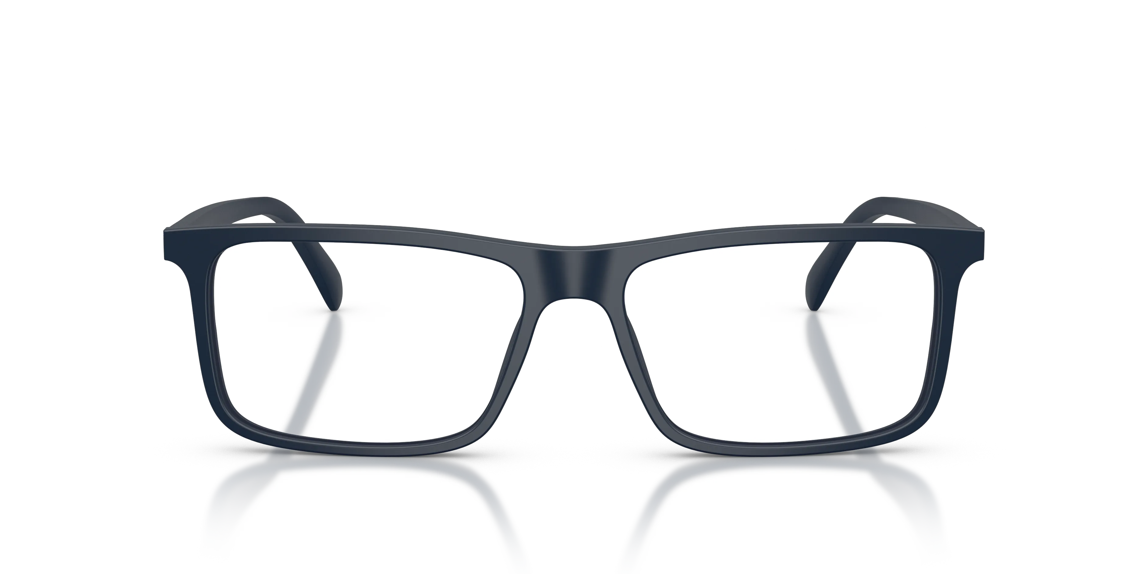 Emporio Armani EA3288 6453 Montature da vista Acetato Blu Trasparente Squadrata Normale - immagine 3