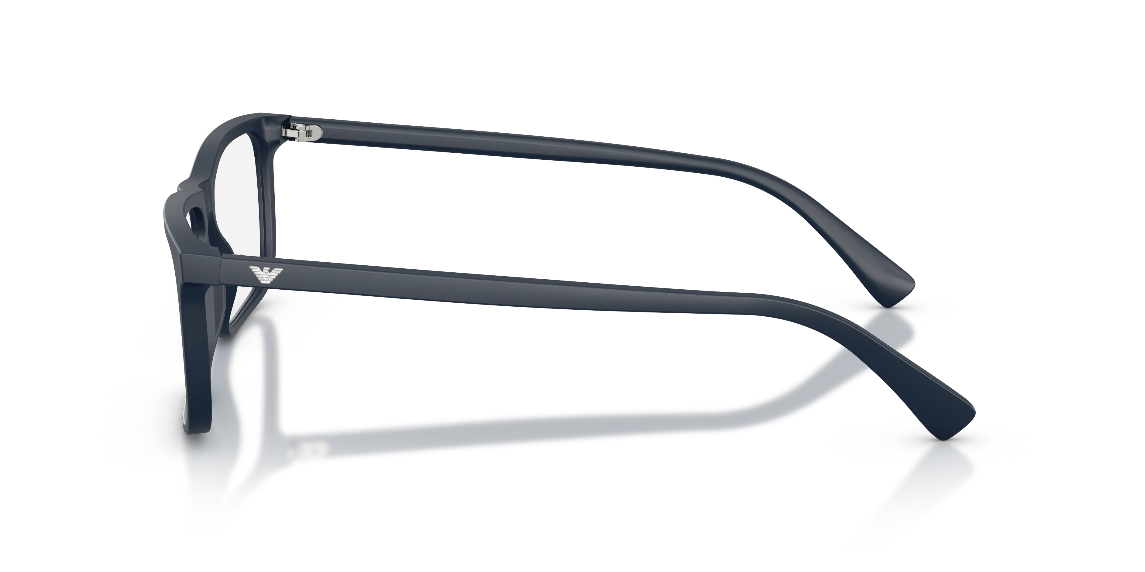 Emporio Armani EA3288 6453 Montature da vista Acetato Blu Trasparente Squadrata Normale - immagine 4