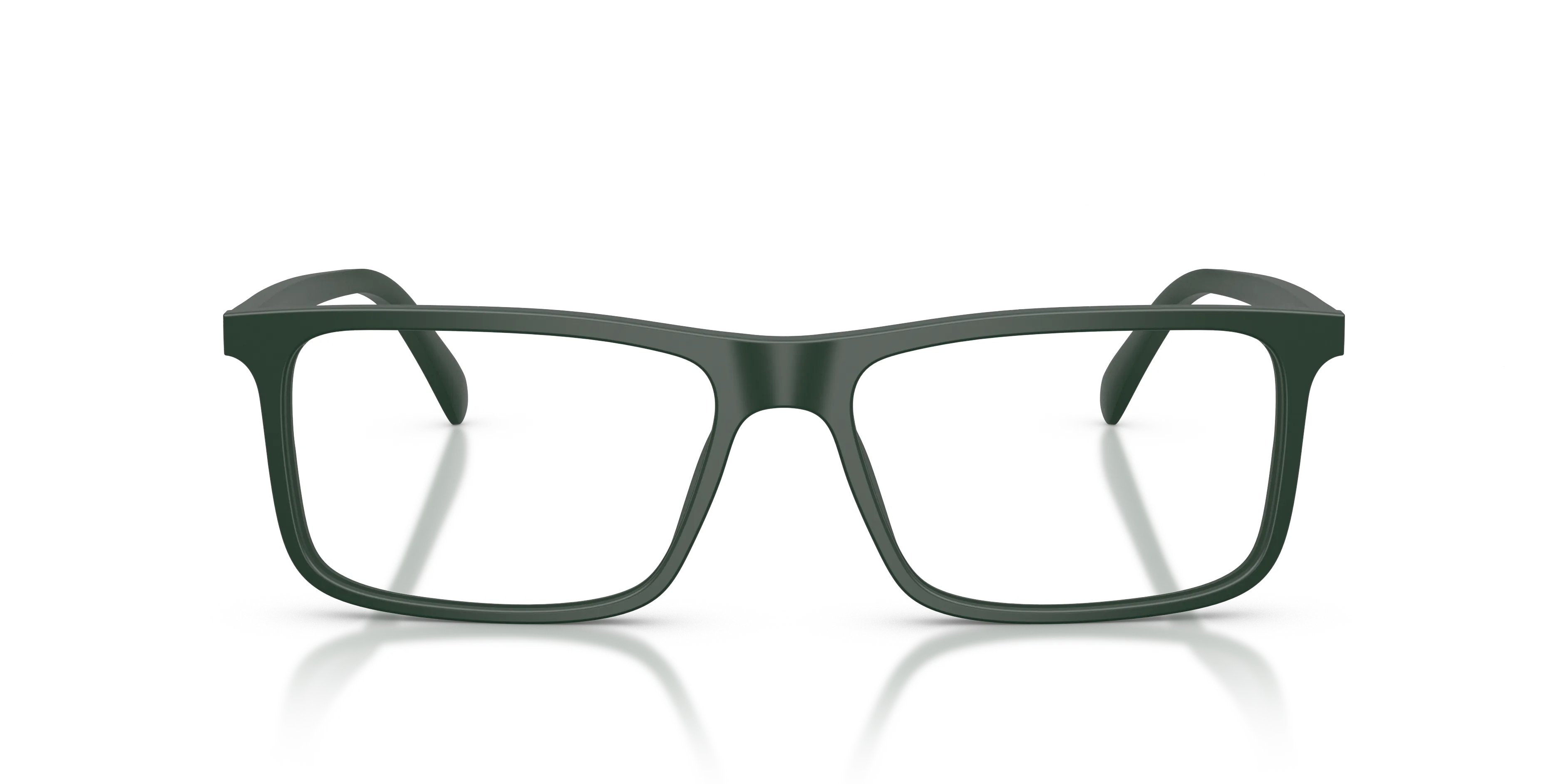 Emporio Armani EA3288 6173 Montature da vista Acetato Verde Trasparente Squadrata Normale - immagine 3