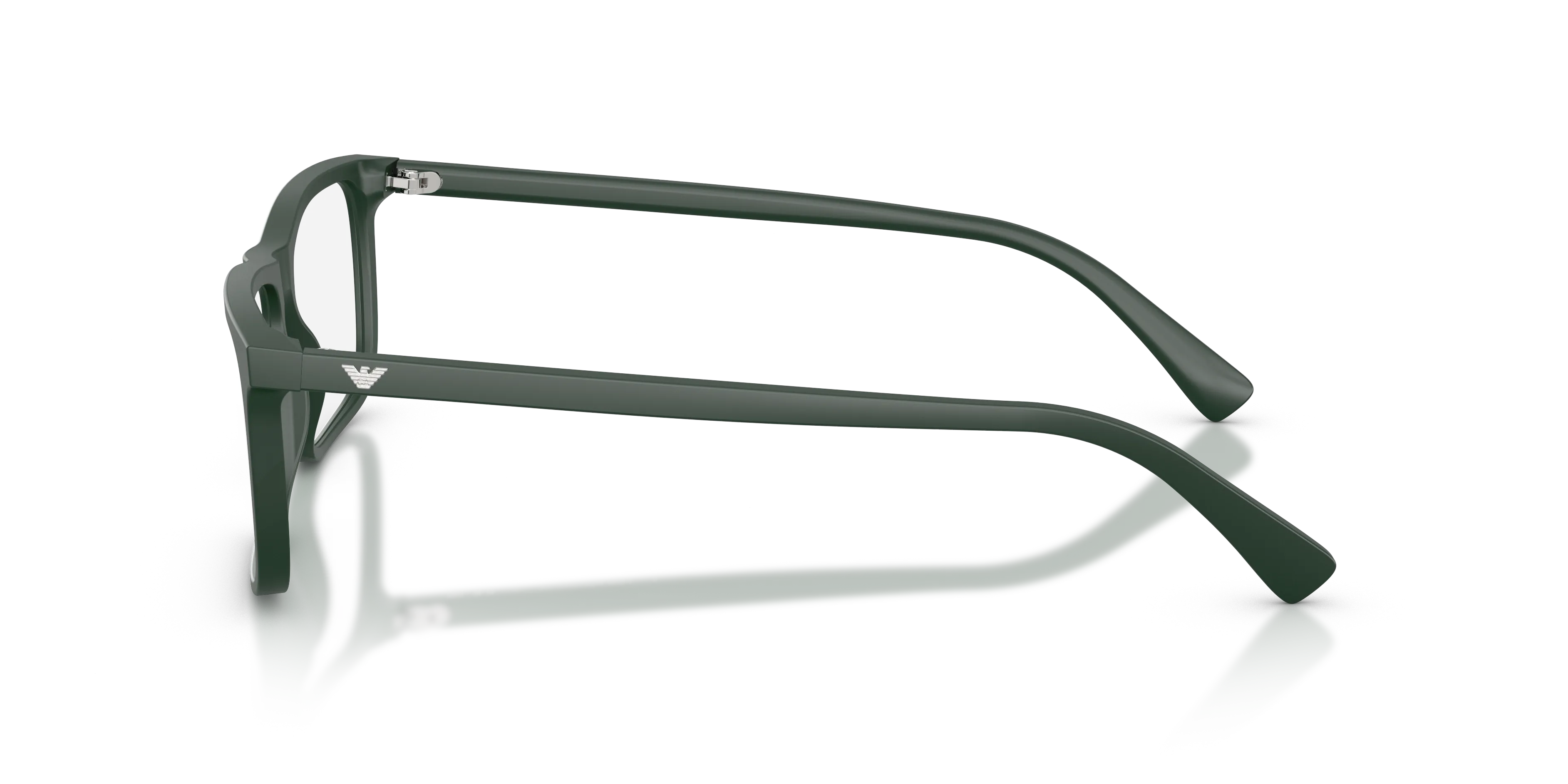 Emporio Armani EA3288 6173 Montature da vista Acetato Verde Trasparente Squadrata Normale - immagine 4