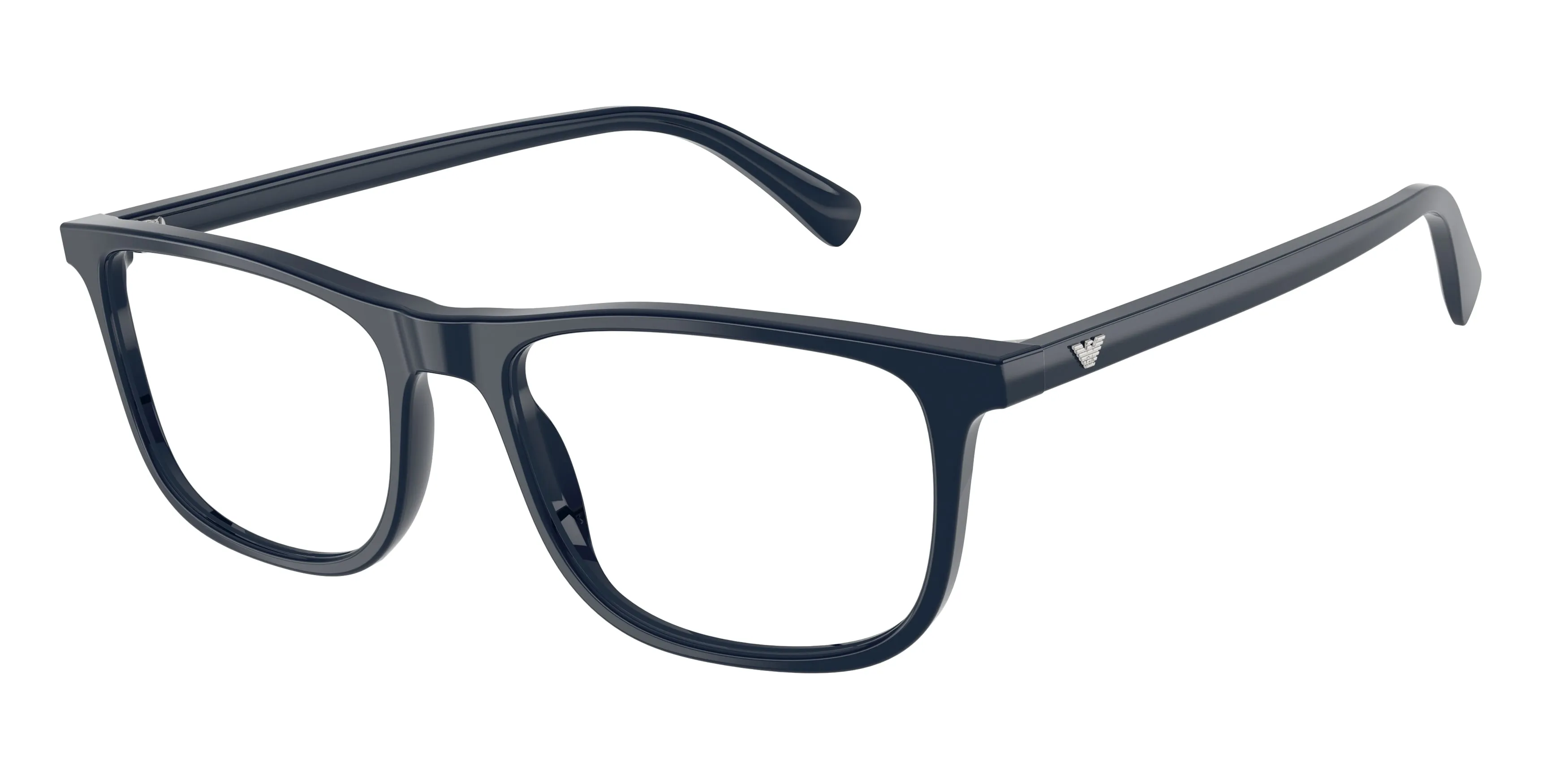 Emporio Armani EA3287 6453 Montature da vista Acetato Blu Trasparente Pillow Normale - immagine 1