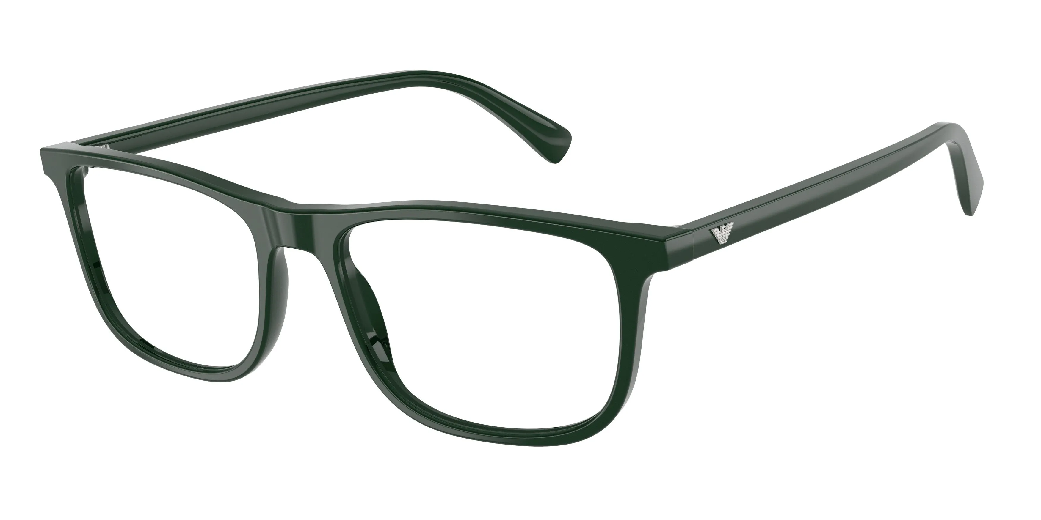 Emporio Armani EA3287 6173 Montature da vista Acetato Verde Trasparente Pillow Normale - immagine 1