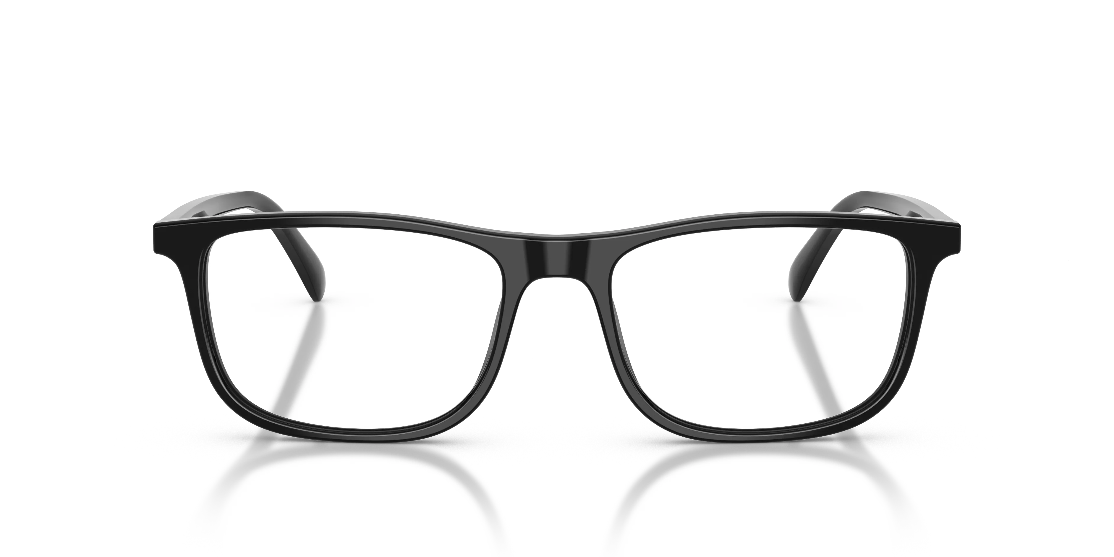 Emporio Armani EA3287 5017 Montature da vista Acetato Nero Trasparente Pillow Normale - immagine 3