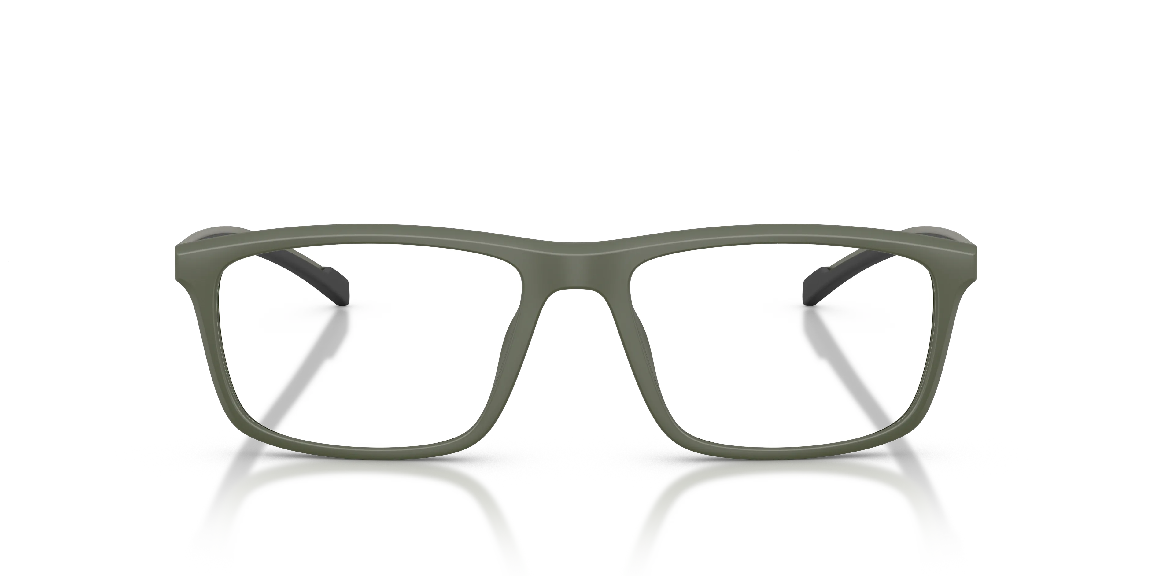 Emporio Armani EA3286U 6184 Montature da vista Iniettato Verde Trasparente Squadrata Normale - immagine 3