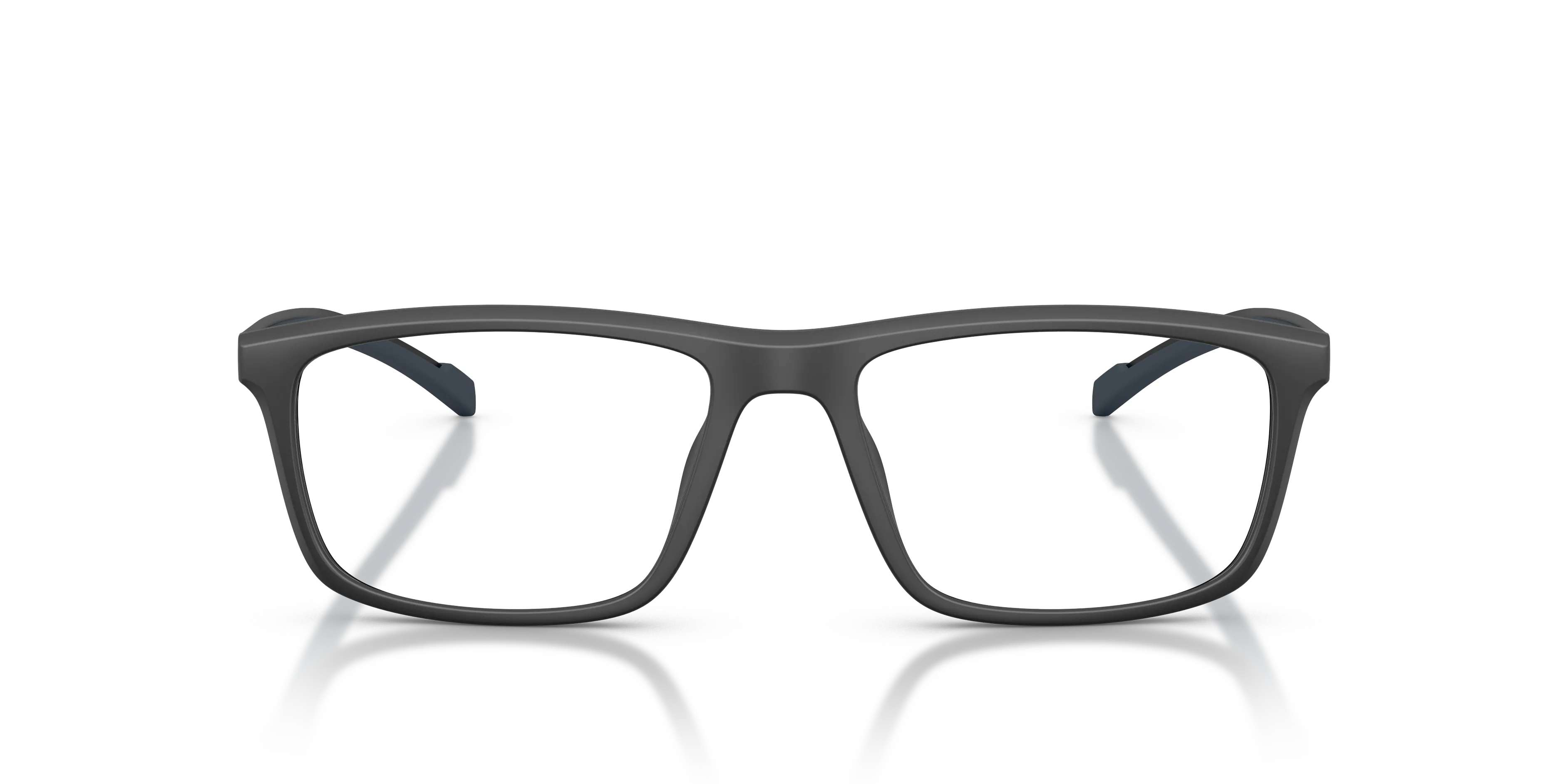 Emporio Armani EA3286U 5001 Montature da vista Iniettato Nero Trasparente Squadrata Normale - immagine 3