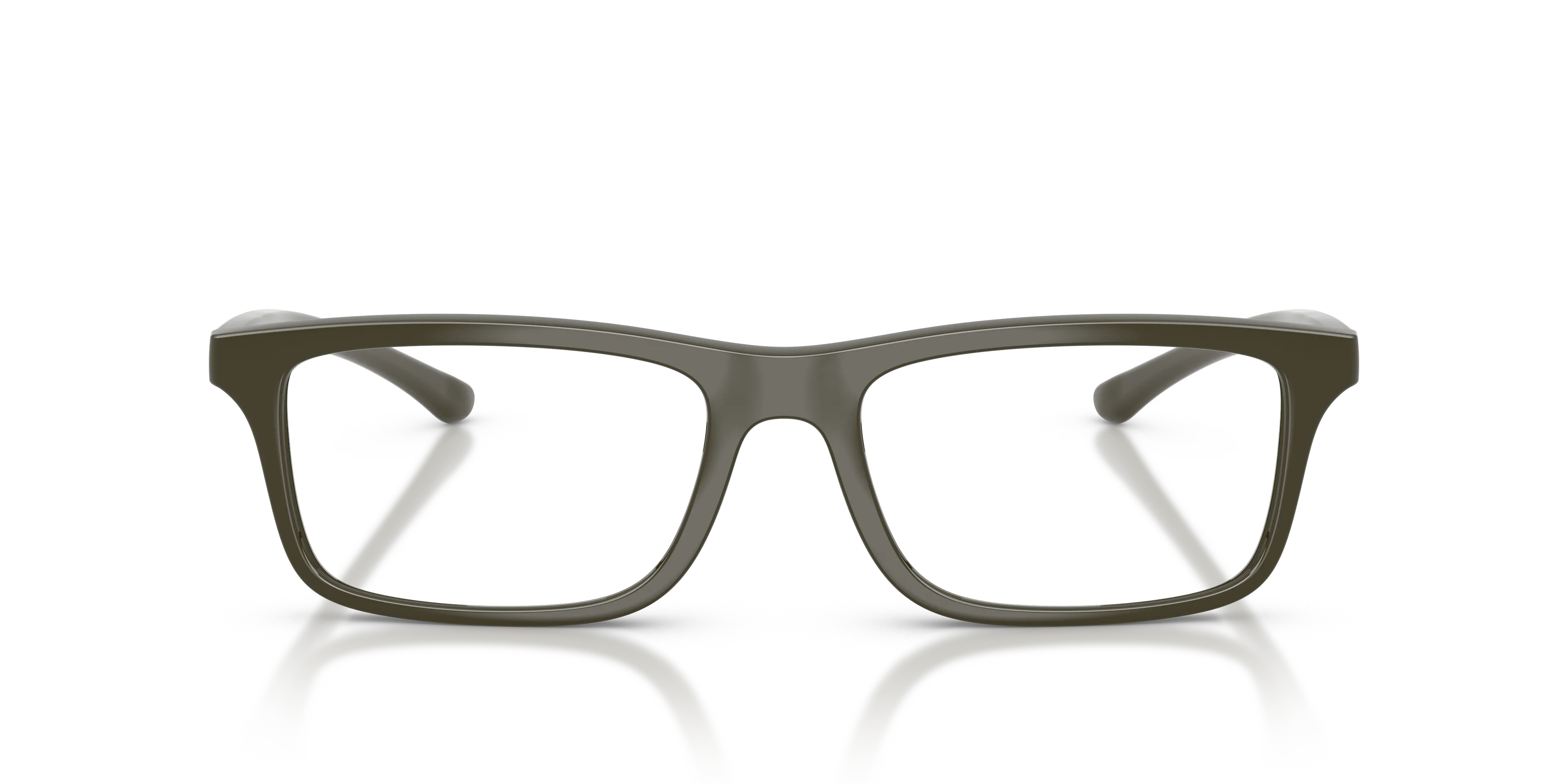 Emporio Armani EA3285U 6449 Montature da vista Iniettato Verde Trasparente Squadrata Normale - immagine 3