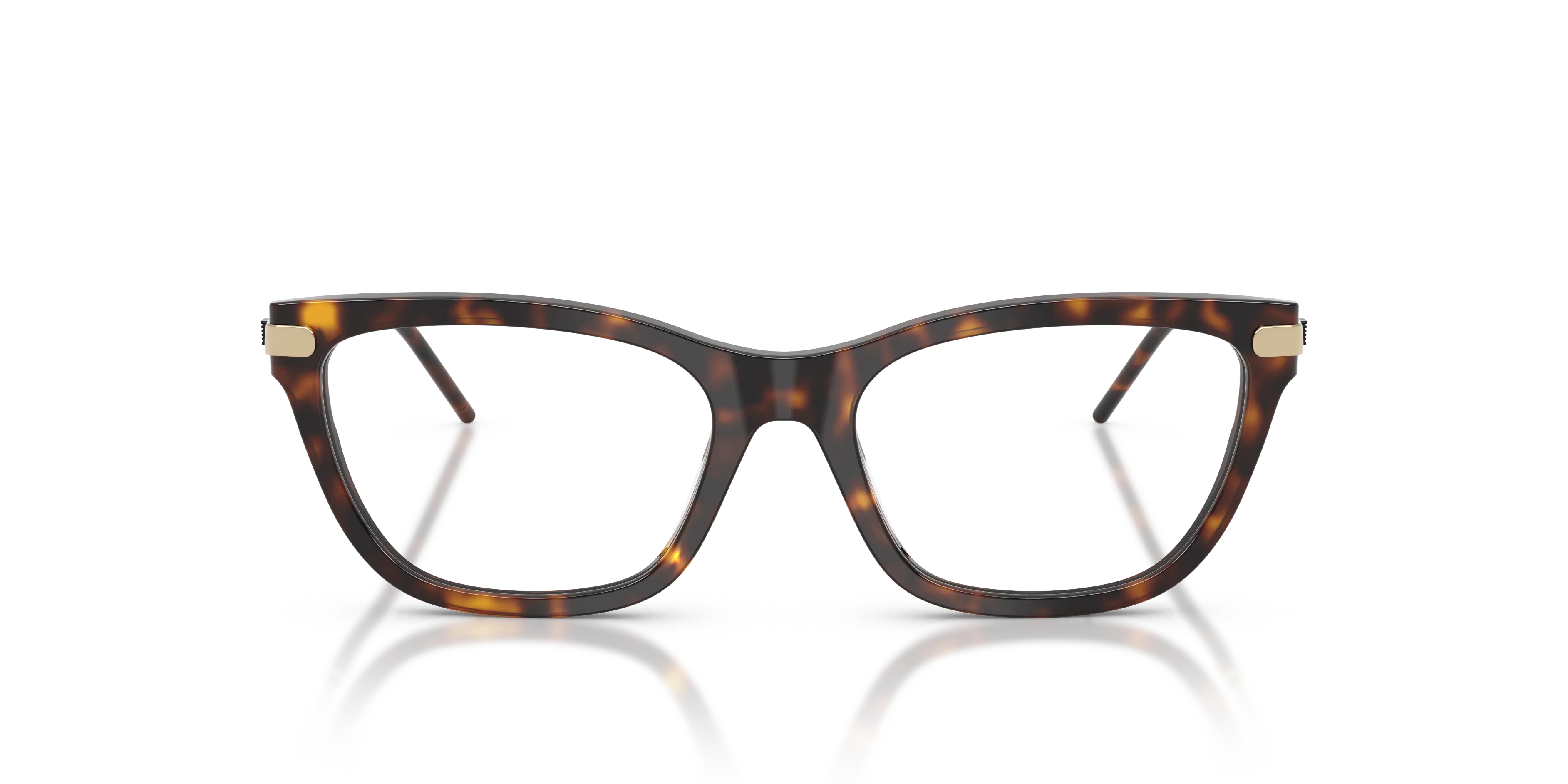 Emporio Armani EA3262 5026 Montature da vista Acetato Tartaruga Trasparente Cat Eye Normale - immagine 3