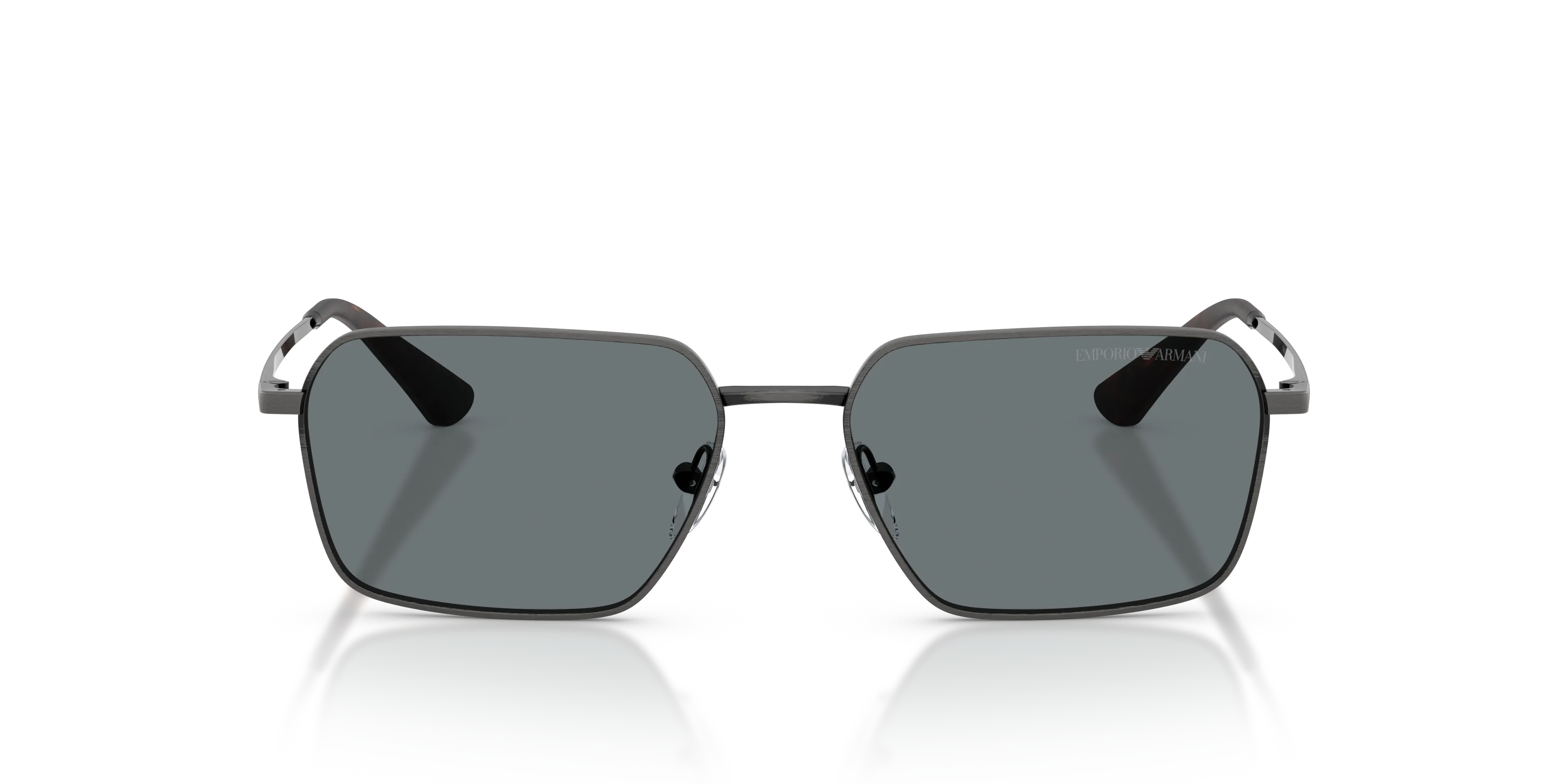 Emporio Armani EA2178 344480 Occhiali da sole Metallo Argento Blu Geometrica Normale - immagine 3