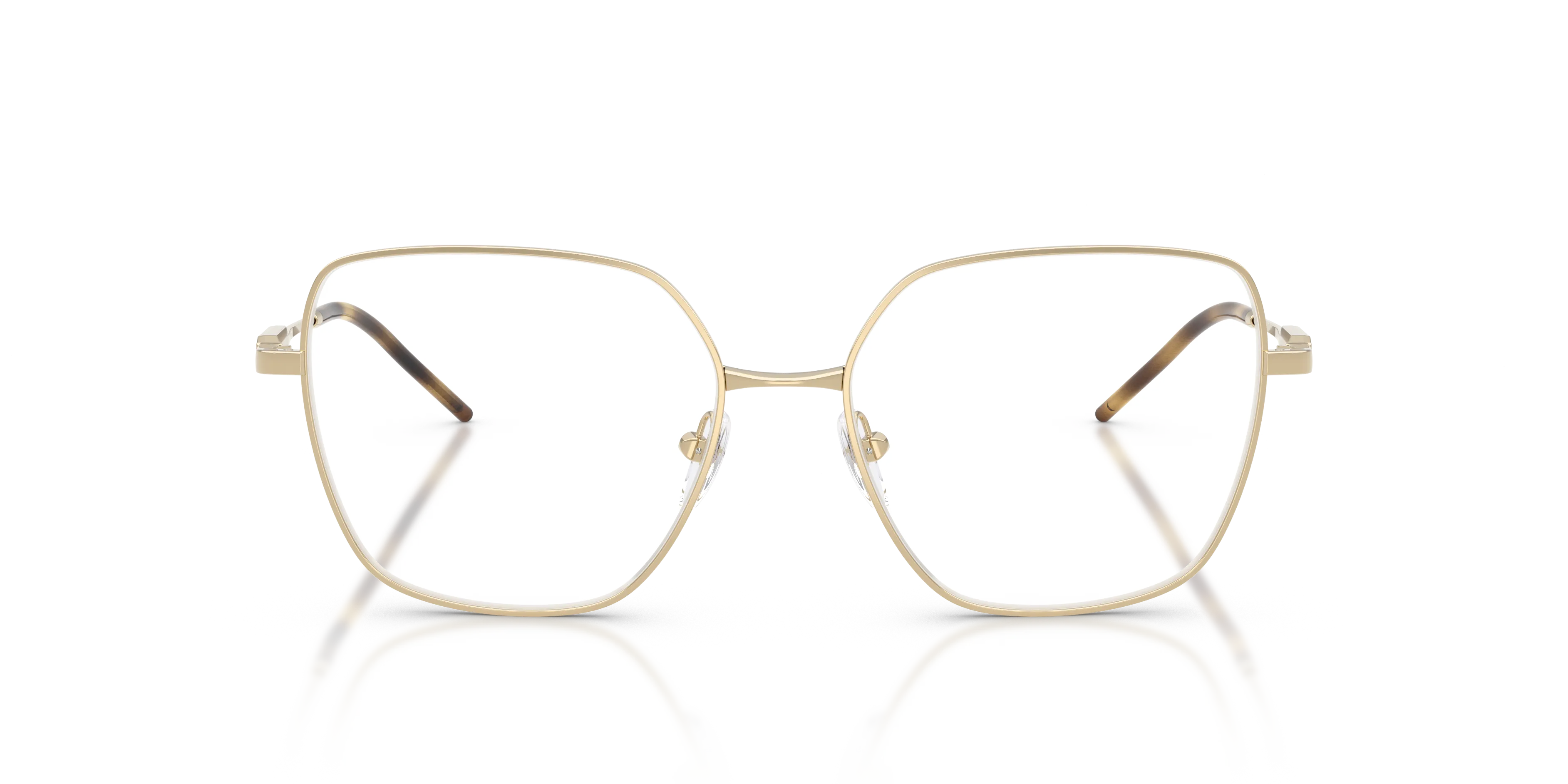 Emporio Armani EA1192 3013 Montature da vista Metallo Oro Trasparente Geometrica Normale - immagine 3