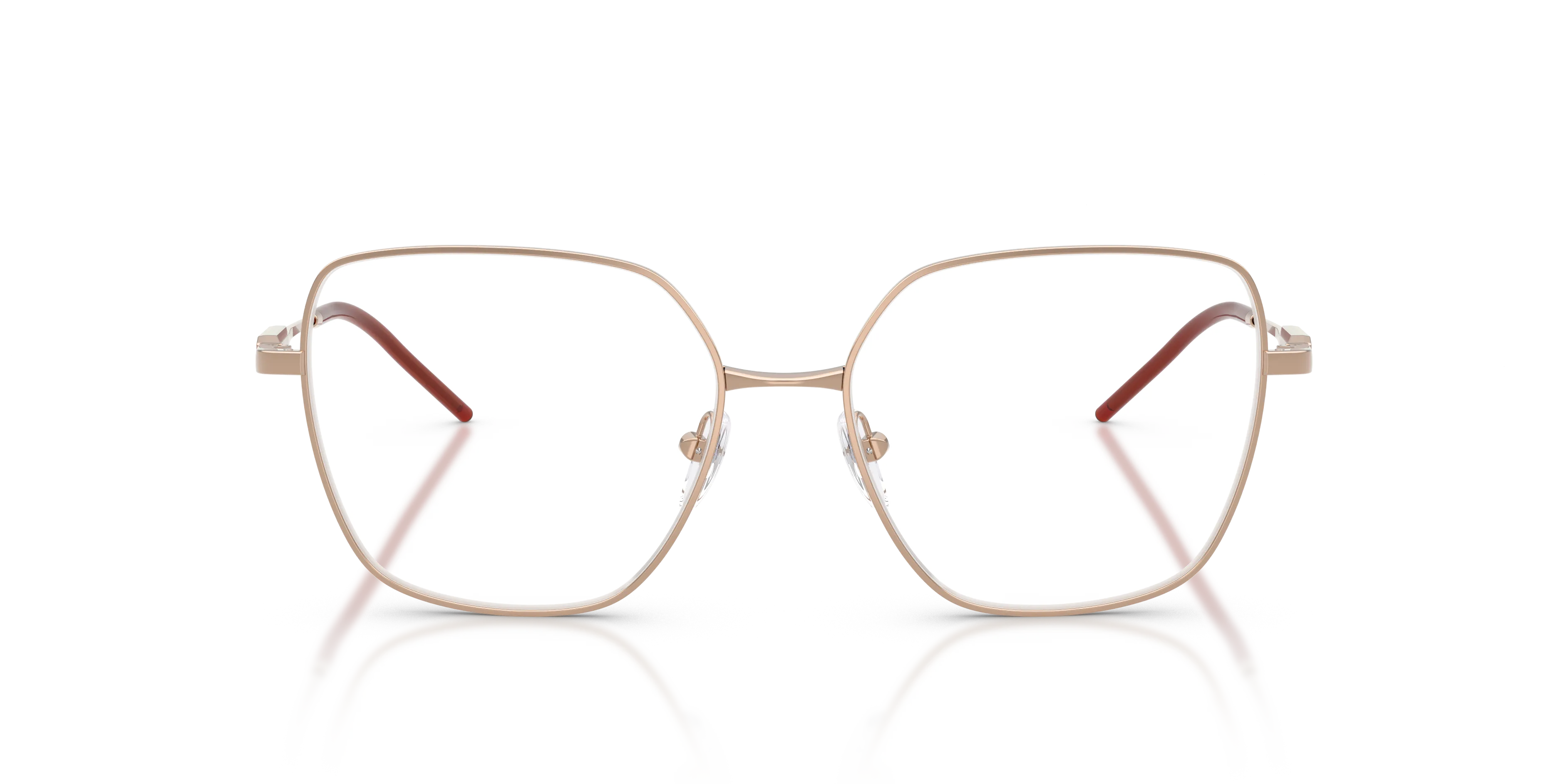 Emporio Armani EA1192 3011 Montature da vista Metallo Oro Trasparente Geometrica Normale - immagine 3