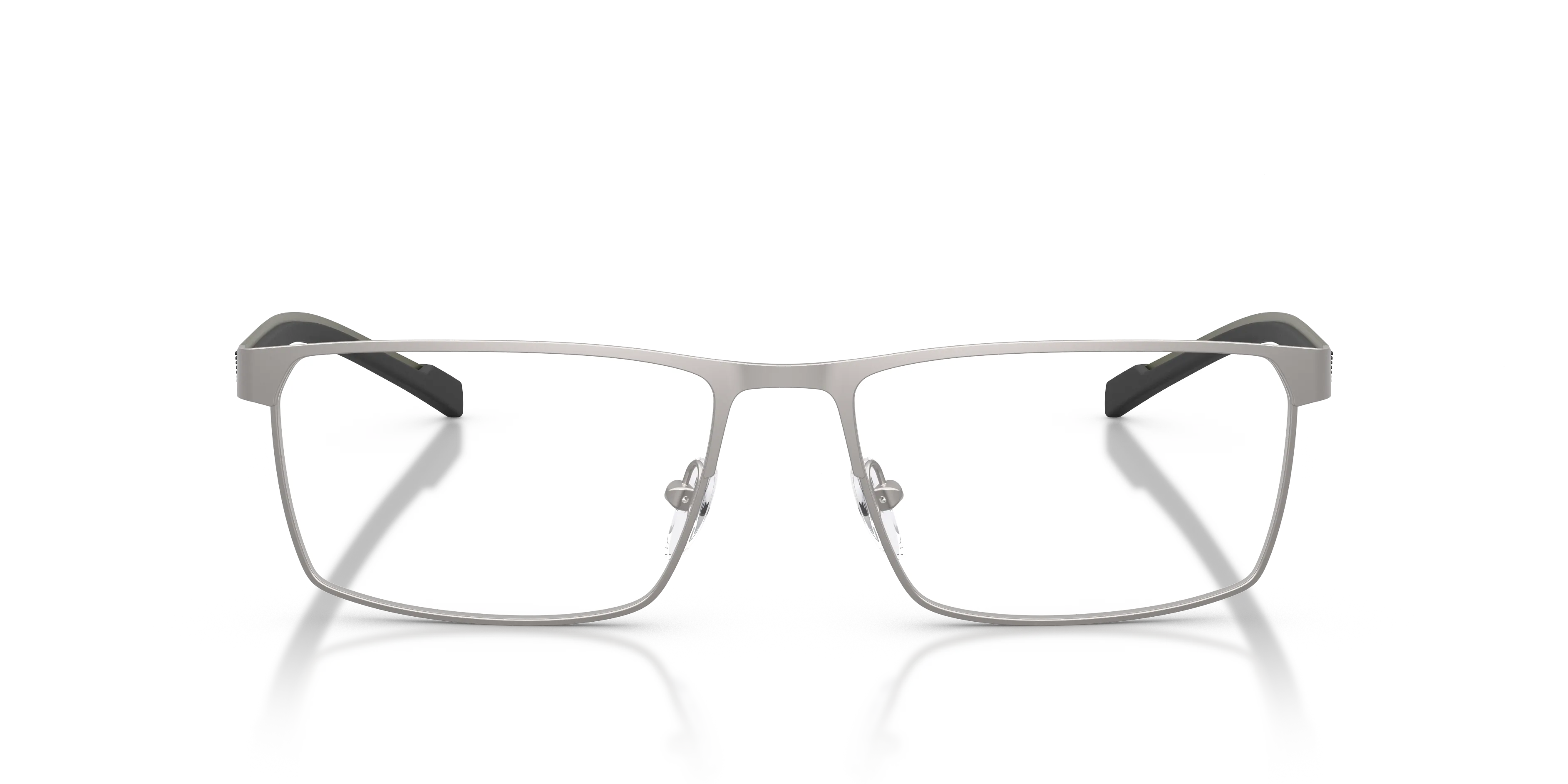 Emporio Armani EA1190 3003 Montature da vista Metallo Grigio Trasparente Squadrata Normale - immagine 3